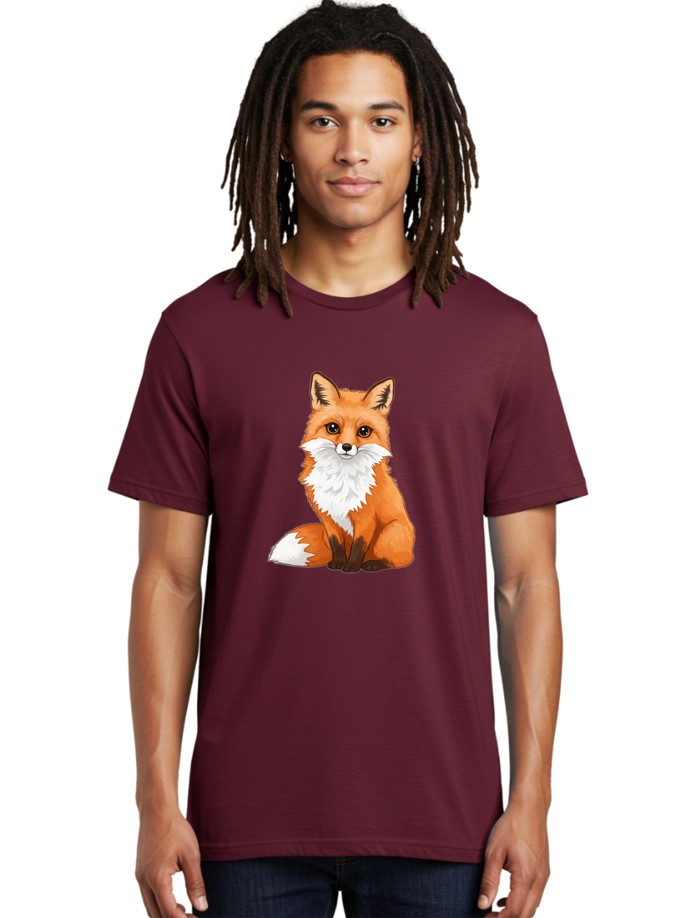 Cartoon-Fox-4 Men'S Graphic Tee, 100% Cotton, Comfortable Casual Summer Wear, Machine Washable, Vintage Camera, Old Camera, Antique Camera, Black Camera, Classic Photography, Photography Equipment, Nostalgic Device, Film Camera, Camera Art Bae953