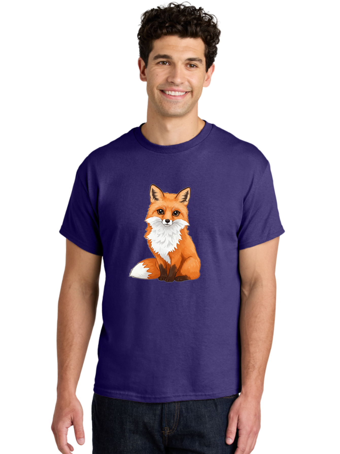 Cartoon-Fox-4 Men'S Graphic Tee, 100% Cotton, Comfortable Casual Summer Wear, Machine Washable, Vintage Camera, Old Camera, Antique Camera, Black Camera, Classic Photography, Photography Equipment, Nostalgic Device, Film Camera, Camera Art Bae953
