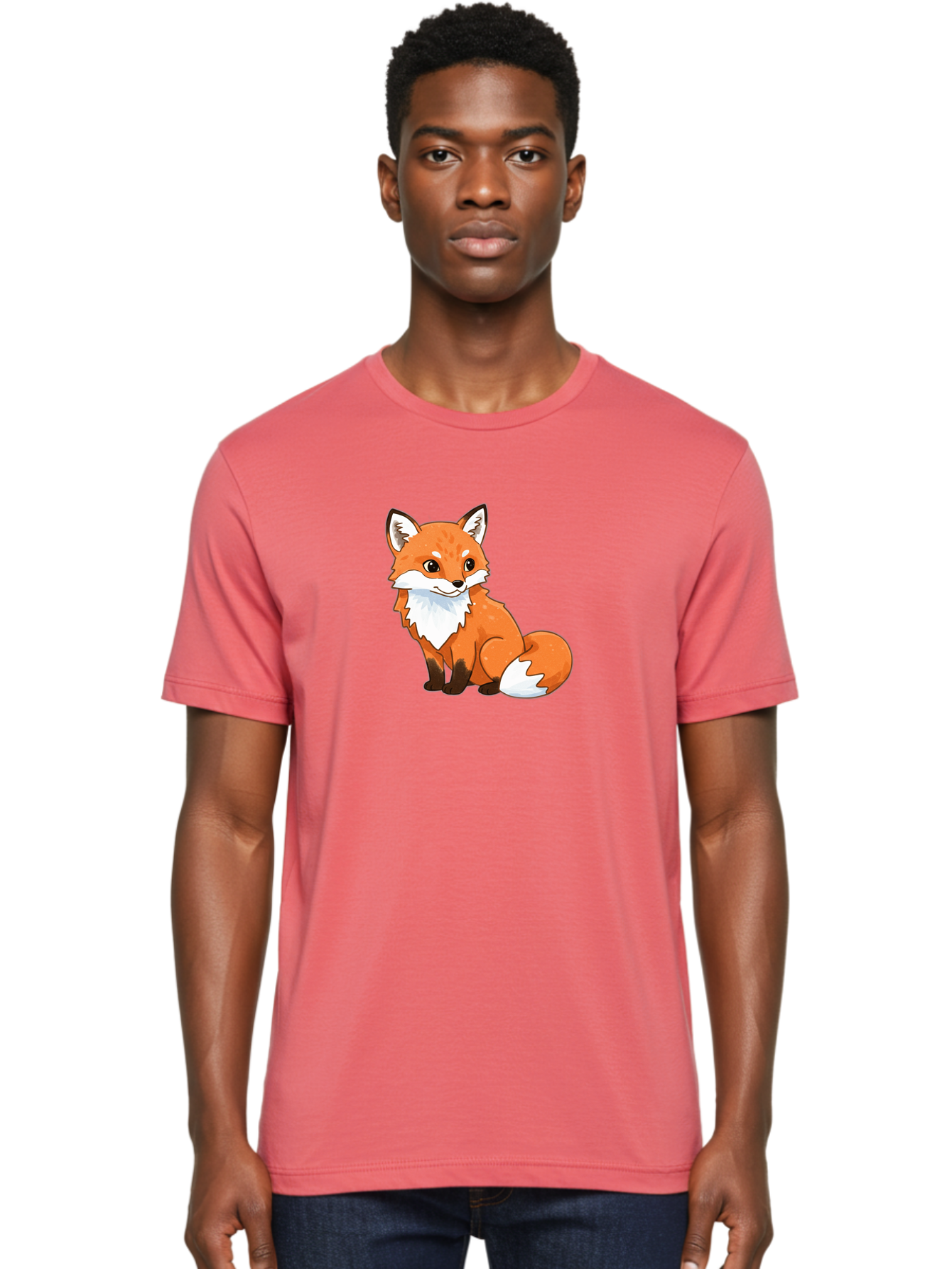 Cartoon-Fox Men'S Graphic Tee, 100% Cotton, Comfortable Casual Summer Wear, Machine Washable, Vintage Camera, Old Camera, Antique Camera, Black Camera, Classic Photography, Photography Equipment, Nostalgic Device, Film Camera, Camera Art Bae954