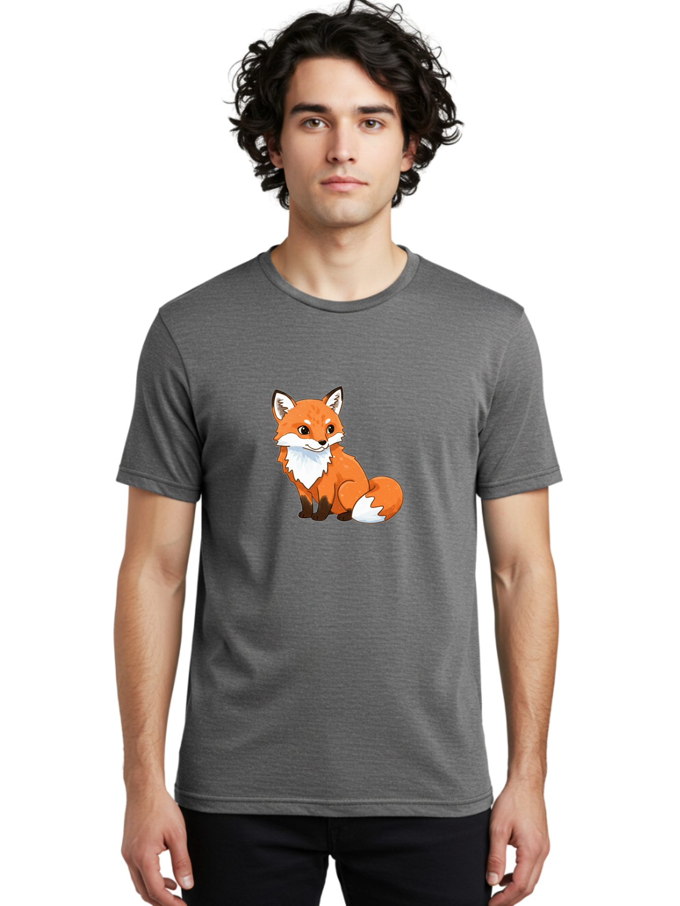 Cartoon-Fox Men'S Graphic Tee, 100% Cotton, Comfortable Casual Summer Wear, Machine Washable, Vintage Camera, Old Camera, Antique Camera, Black Camera, Classic Photography, Photography Equipment, Nostalgic Device, Film Camera, Camera Art Bae954