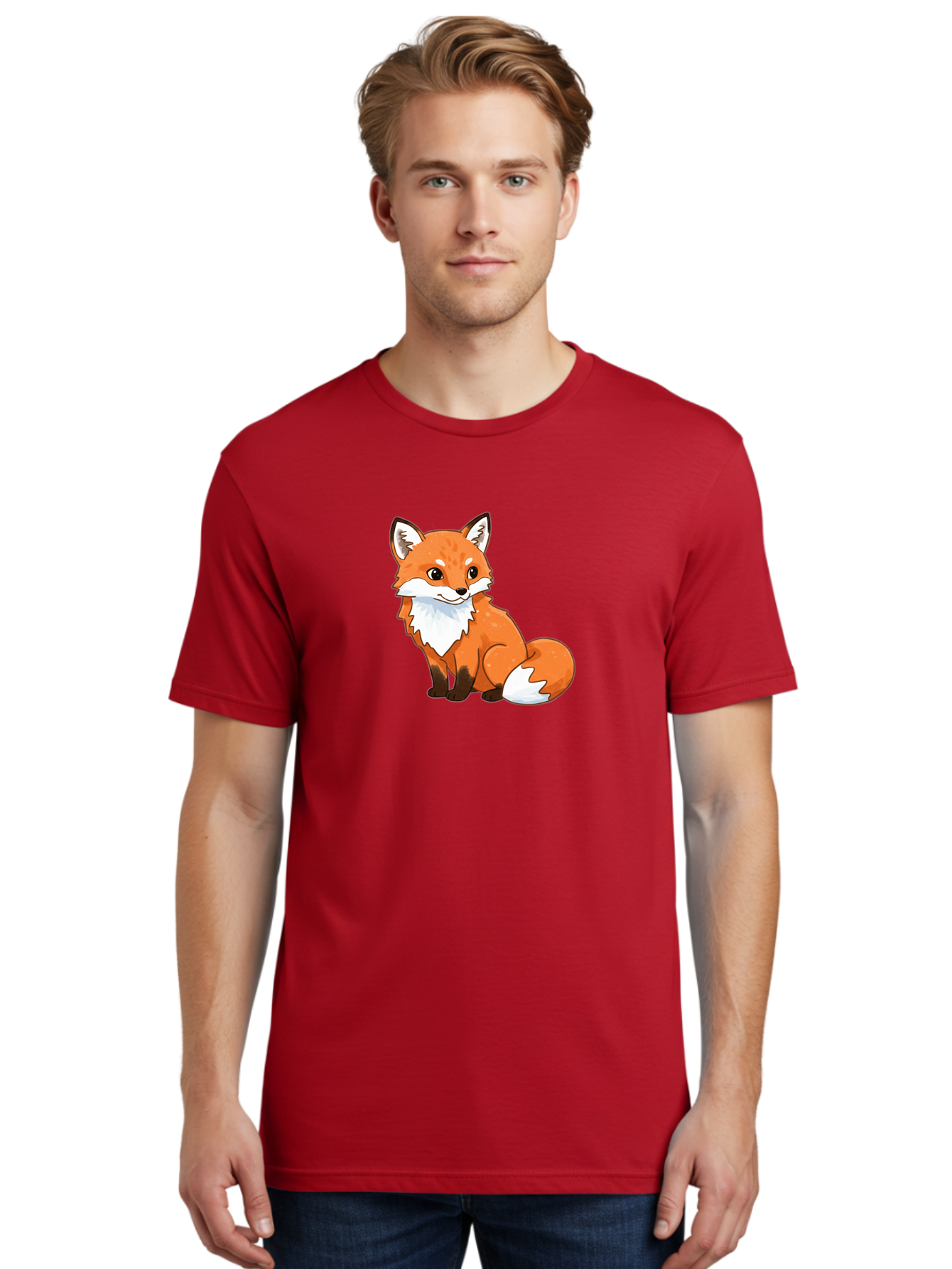 Cartoon-Fox Men'S Graphic Tee, 100% Cotton, Comfortable Casual Summer Wear, Machine Washable, Vintage Camera, Old Camera, Antique Camera, Black Camera, Classic Photography, Photography Equipment, Nostalgic Device, Film Camera, Camera Art Bae954