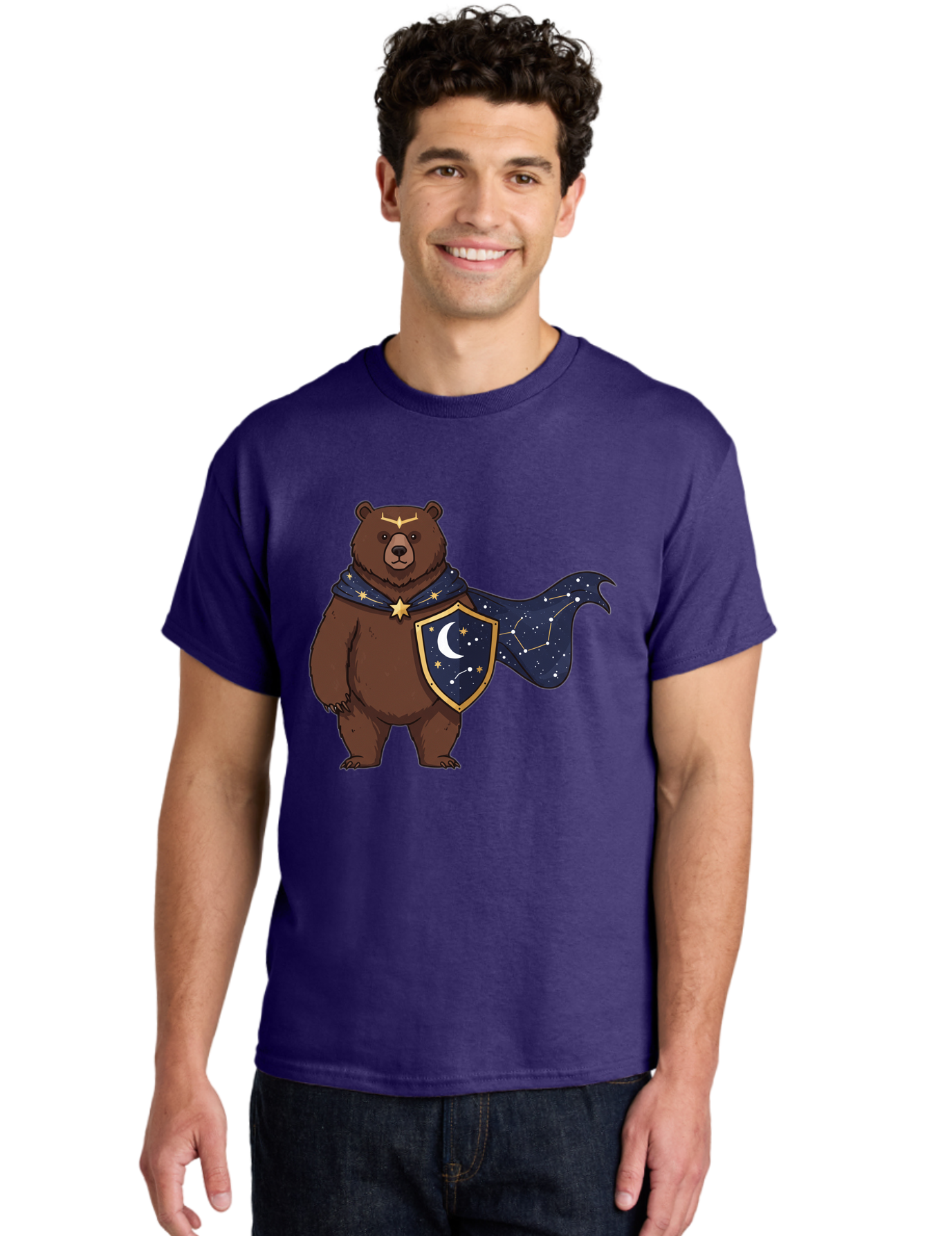 Celestial-Bear Men'S Graphic Tee, 100% Cotton, Comfortable Casual Summer Wear, Machine Washable, Vintage Camera, Old Camera, Antique Camera, Black Camera, Classic Photography, Photography Equipment, Nostalgic Device, Film Camera, Camera Art Bae955