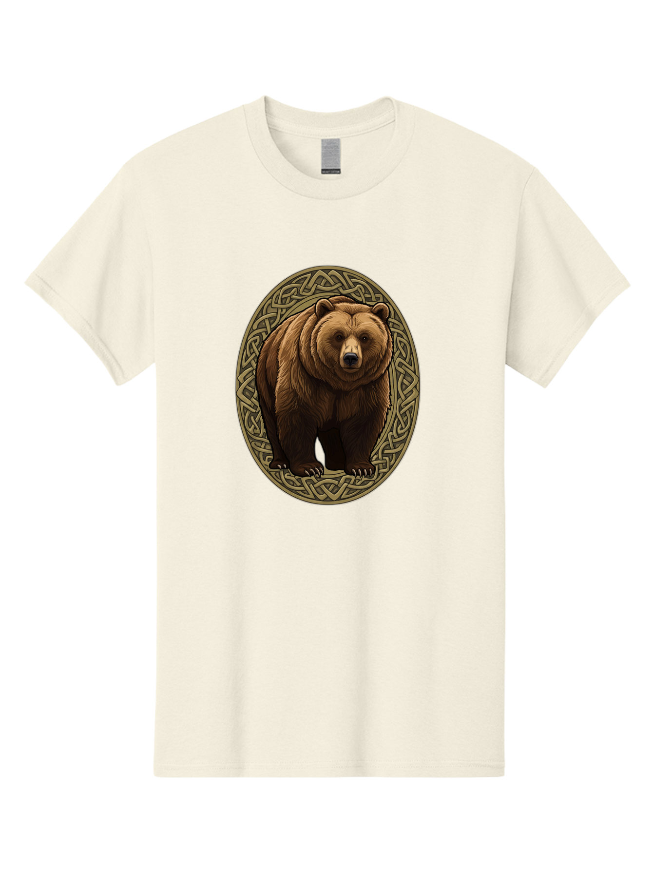 Celtic-Bear-Emblem Men'S Graphic Tee, 100% Cotton, Comfortable Casual Summer Wear, Machine Washable, Vintage Camera, Old Camera, Antique Camera, Black Camera, Classic Photography, Photography Equipment, Nostalgic Device, Film Camera, Bae956