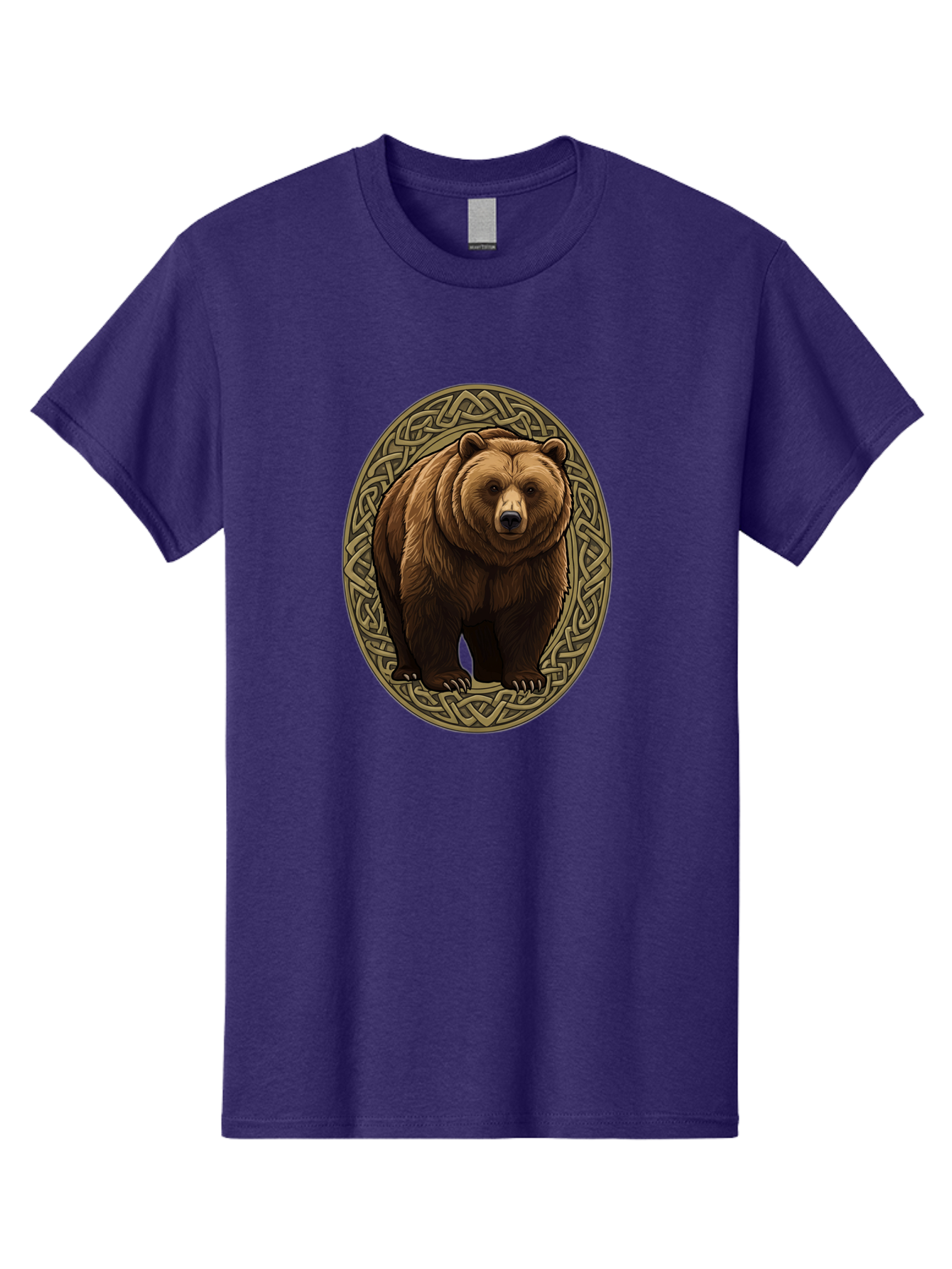 Celtic-Bear-Emblem Men'S Graphic Tee, 100% Cotton, Comfortable Casual Summer Wear, Machine Washable, Vintage Camera, Old Camera, Antique Camera, Black Camera, Classic Photography, Photography Equipment, Nostalgic Device, Film Camera, Bae956