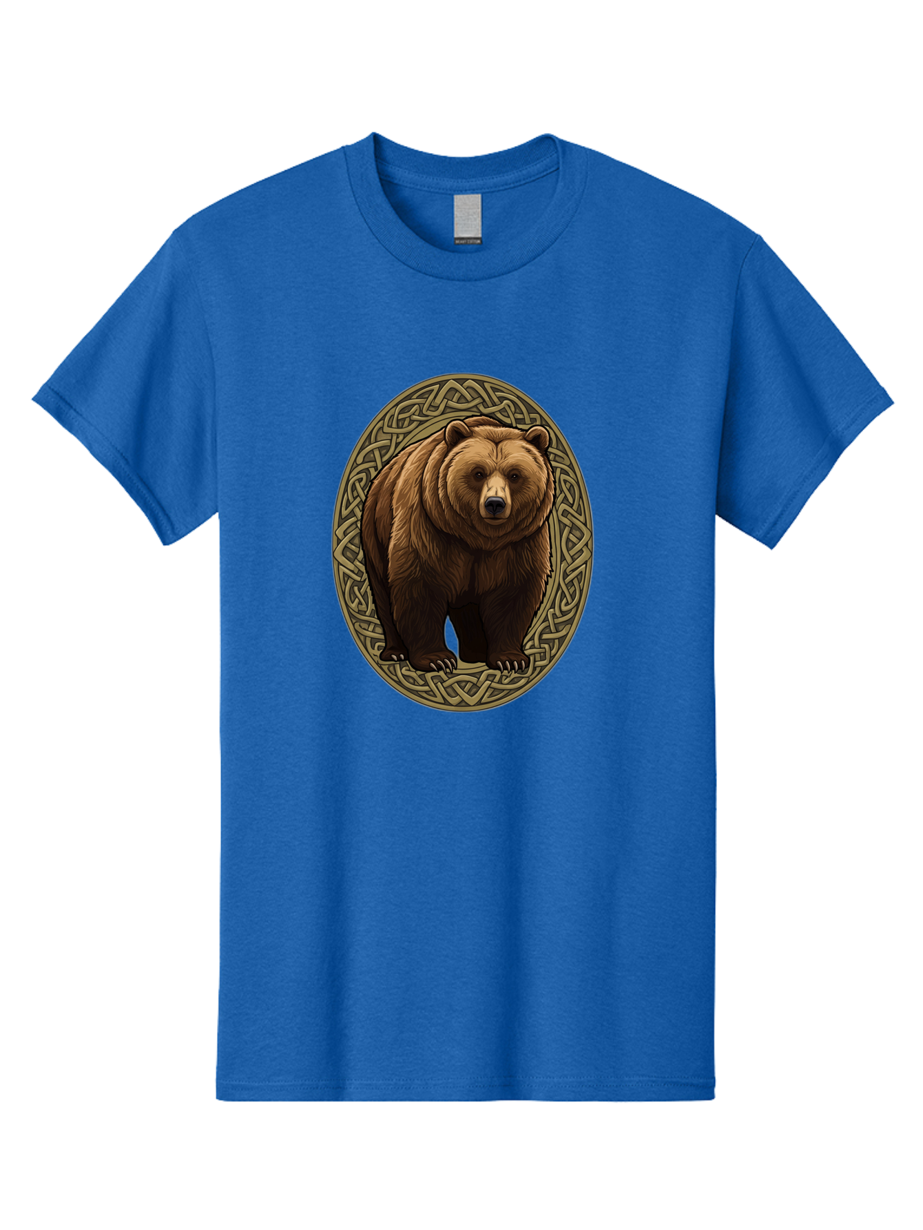 Celtic-Bear-Emblem Men'S Graphic Tee, 100% Cotton, Comfortable Casual Summer Wear, Machine Washable, Vintage Camera, Old Camera, Antique Camera, Black Camera, Classic Photography, Photography Equipment, Nostalgic Device, Film Camera, Bae956