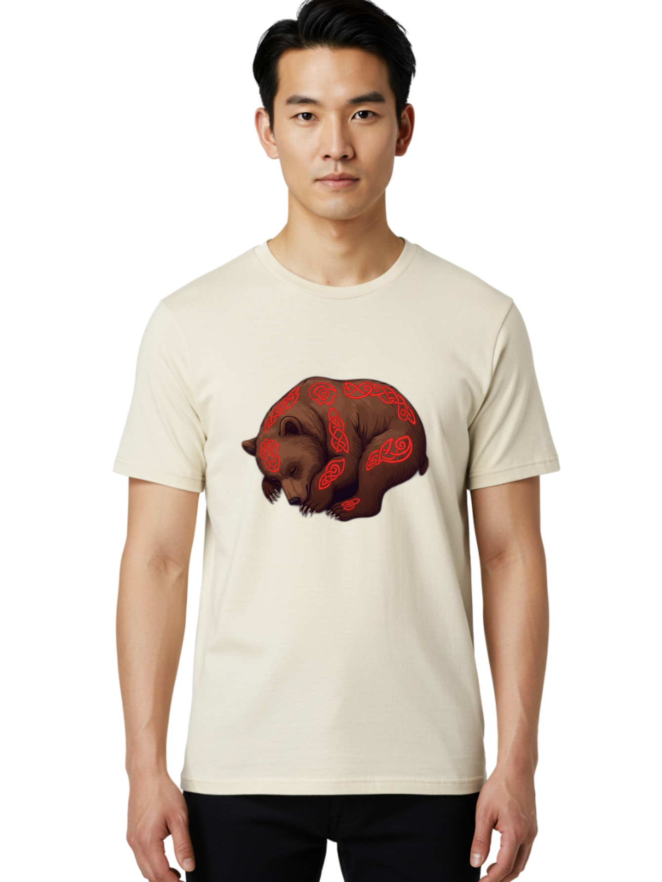 Celtic-Bear Men'S Graphic Tee, 100% Cotton, Comfortable Casual Summer Wear, Machine Washable, Vintage Camera, Old Camera, Antique Camera, Black Camera, Classic Photography, Photography Equipment, Nostalgic Device, Film Camera, Camera Art Bae957