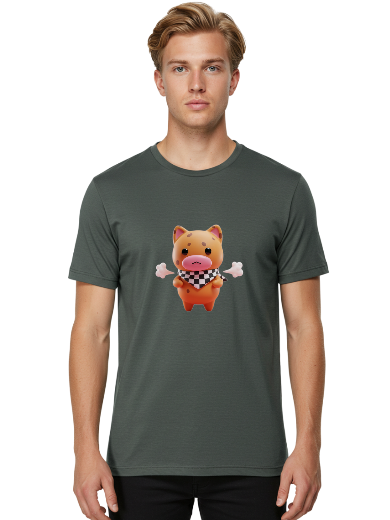 Checkered-Pig Men'S Graphic Tee, 100% Cotton, Comfortable Casual Summer Wear, Machine Washable, Vintage Camera, Old Camera, Antique Camera, Black Camera, Classic Photography, Photography Equipment, Nostalgic Device, Film Camera, Camera Art Bae958