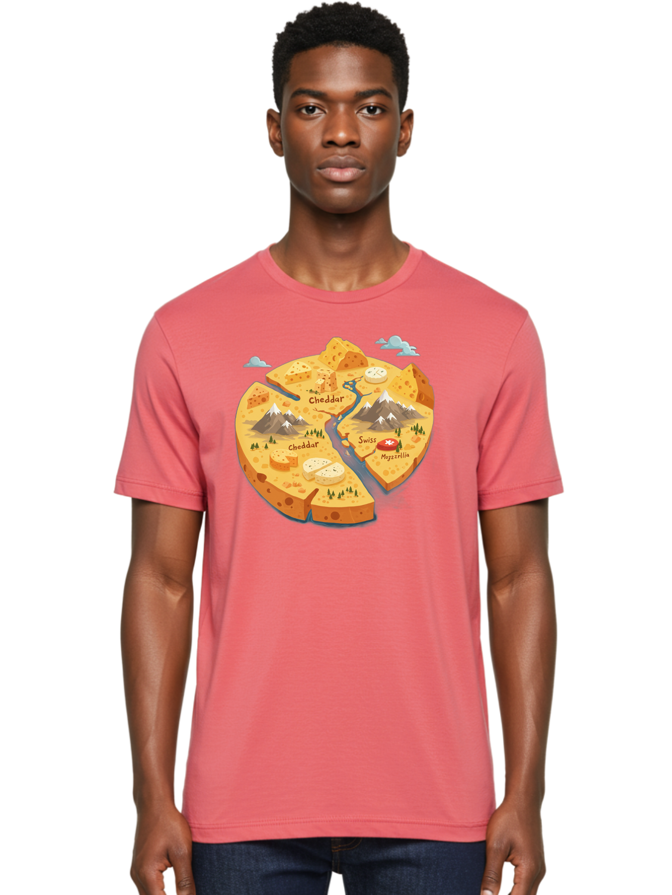Cheese-Map Men'S Graphic Tee, 100% Cotton, Comfortable Casual Summer Wear, Machine Washable, Vintage Camera, Old Camera, Antique Camera, Black Camera, Classic Photography, Photography Equipment, Nostalgic Device, Film Camera, Camera Art Bae959