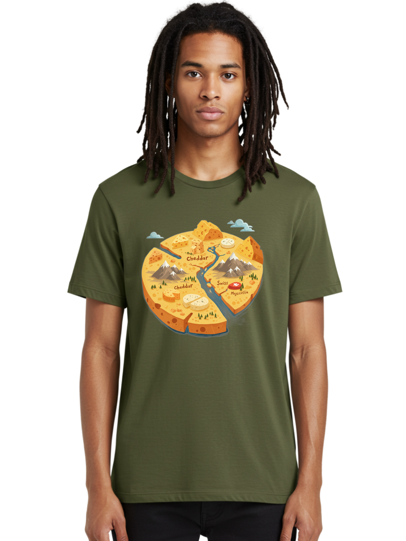 Cheese-Map Men'S Graphic Tee, 100% Cotton, Comfortable Casual Summer Wear, Machine Washable, Vintage Camera, Old Camera, Antique Camera, Black Camera, Classic Photography, Photography Equipment, Nostalgic Device, Film Camera, Camera Art Bae959