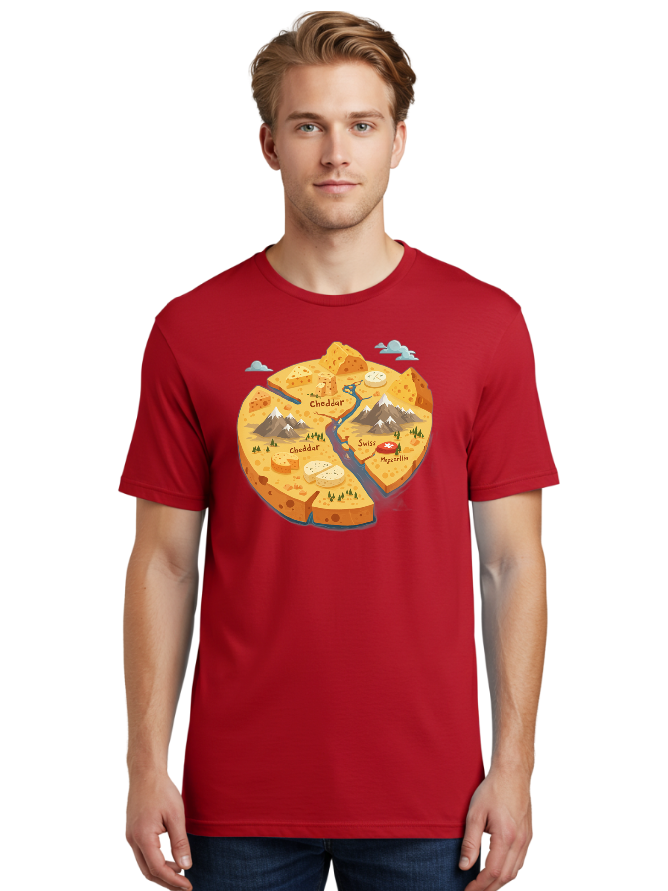 Cheese-Map Men'S Graphic Tee, 100% Cotton, Comfortable Casual Summer Wear, Machine Washable, Vintage Camera, Old Camera, Antique Camera, Black Camera, Classic Photography, Photography Equipment, Nostalgic Device, Film Camera, Camera Art Bae959