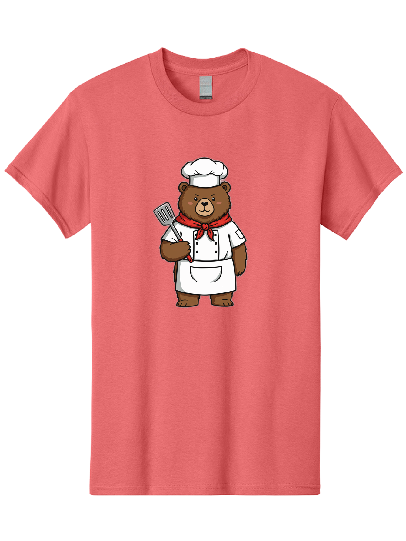 Chef-Bear-1 Men'S Graphic Tee, 100% Cotton, Comfortable Casual Summer Wear, Machine Washable, Vintage Camera, Old Camera, Antique Camera, Black Camera, Classic Photography, Photography Equipment, Nostalgic Device, Film Camera, Camera Art Bae960