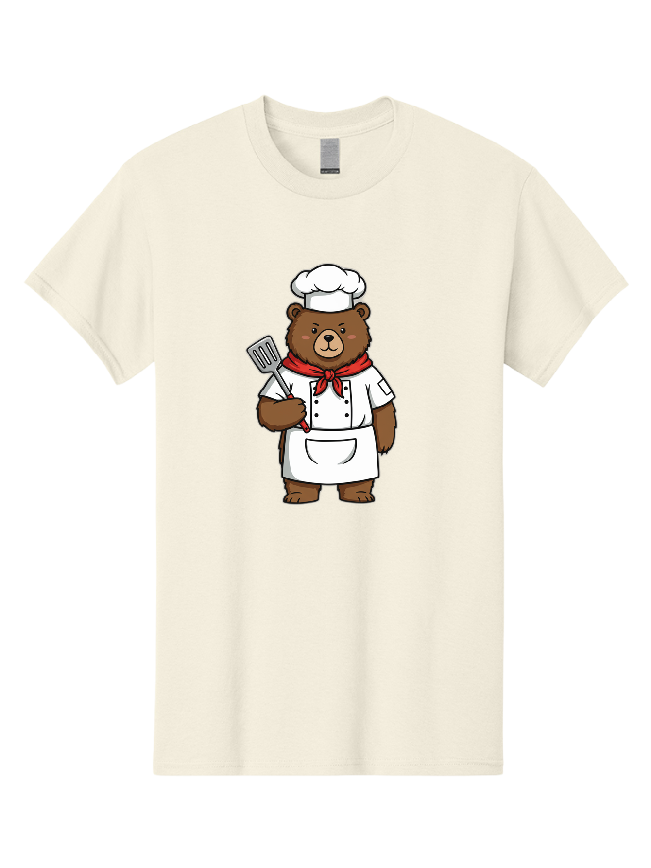 Chef-Bear-1 Men'S Graphic Tee, 100% Cotton, Comfortable Casual Summer Wear, Machine Washable, Vintage Camera, Old Camera, Antique Camera, Black Camera, Classic Photography, Photography Equipment, Nostalgic Device, Film Camera, Camera Art Bae960