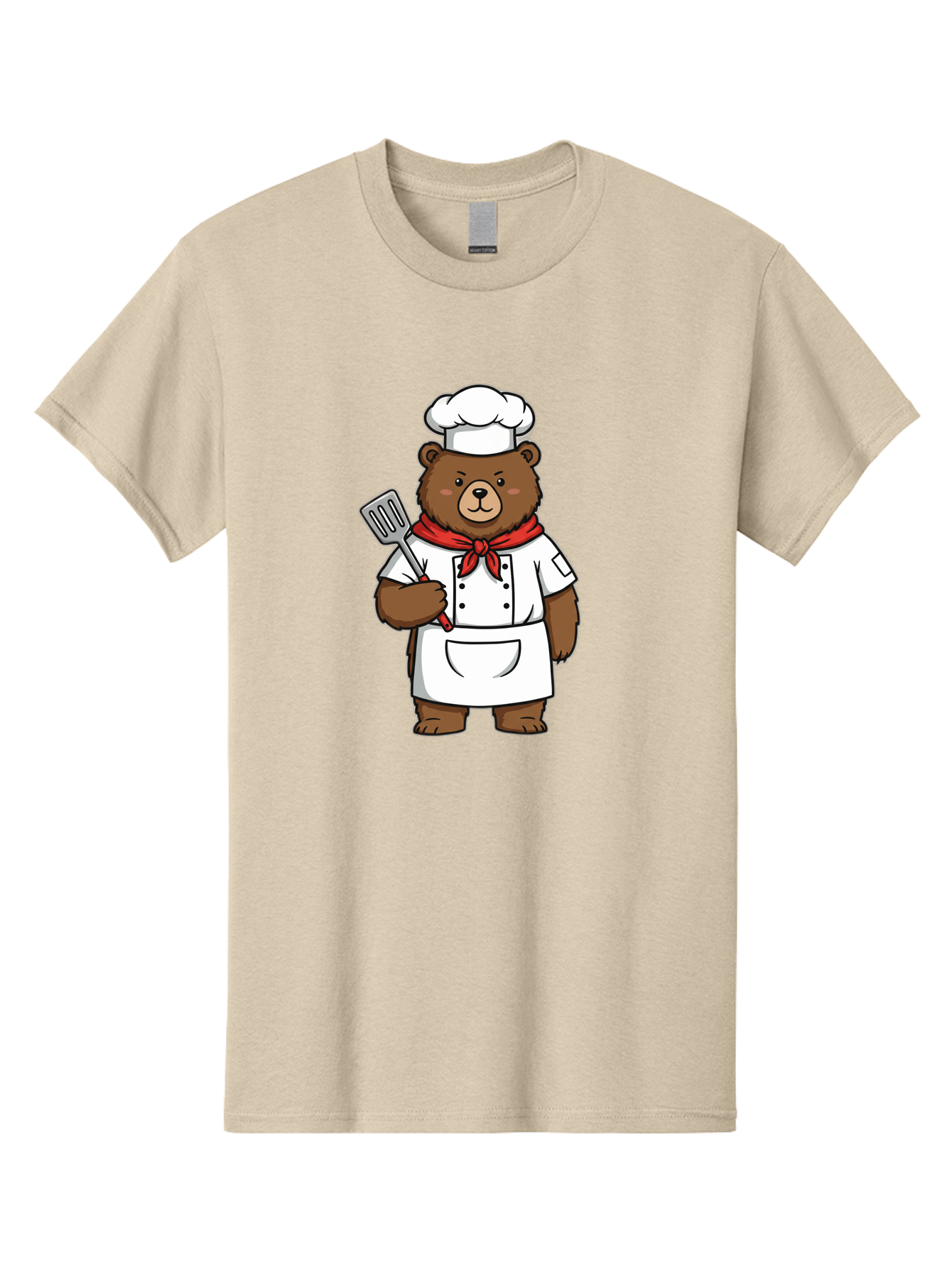 Chef-Bear-1 Men'S Graphic Tee, 100% Cotton, Comfortable Casual Summer Wear, Machine Washable, Vintage Camera, Old Camera, Antique Camera, Black Camera, Classic Photography, Photography Equipment, Nostalgic Device, Film Camera, Camera Art Bae960