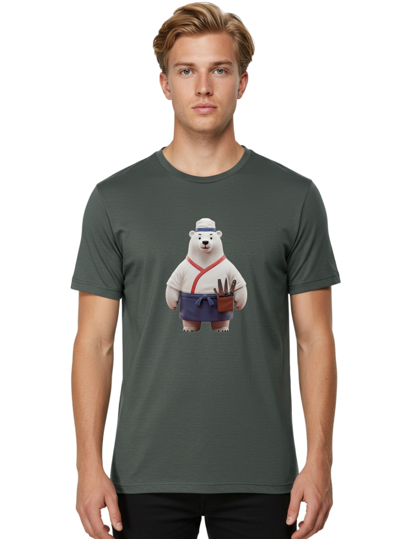 Chef-Bear Men'S Graphic Tee, 100% Cotton, Comfortable Casual Summer Wear, Machine Washable, Vintage Camera, Old Camera, Antique Camera, Black Camera, Classic Photography, Photography Equipment, Nostalgic Device, Film Camera, Camera Art Bae961