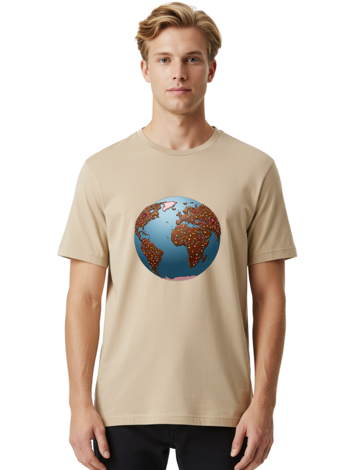 Chocolate-Globe Men'S Graphic Tee, 100% Cotton, Comfortable Casual Summer Wear, Machine Washable, Vintage Camera, Old Camera, Antique Camera, Black Camera, Classic Photography, Photography Equipment, Nostalgic Device, Film Camera, Camera Art Bae964
