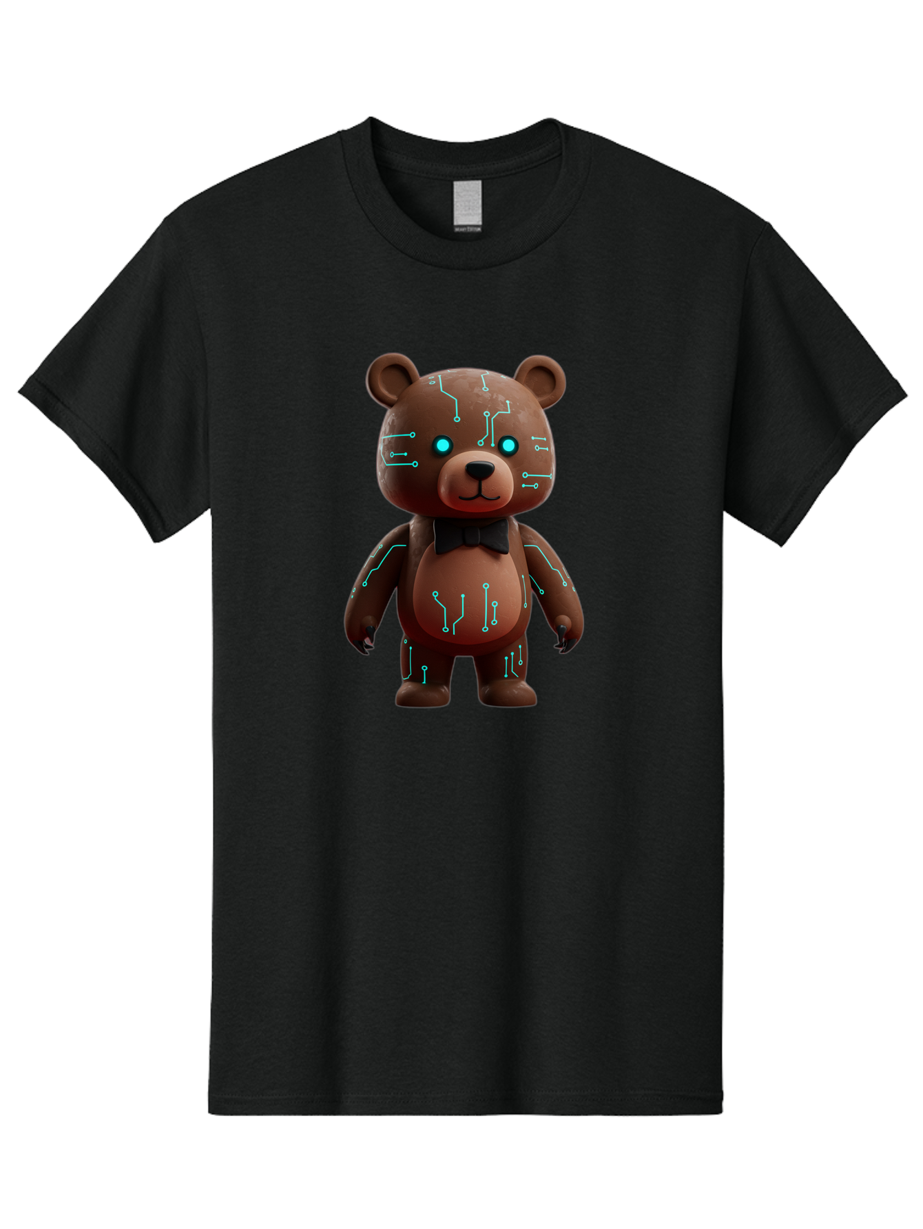 Circuit-Bear Men'S Graphic Tee, 100% Cotton, Comfortable Casual Summer Wear, Machine Washable, Vintage Camera, Old Camera, Antique Camera, Black Camera, Classic Photography, Photography Equipment, Nostalgic Device, Film Camera, Camera Art Bae967