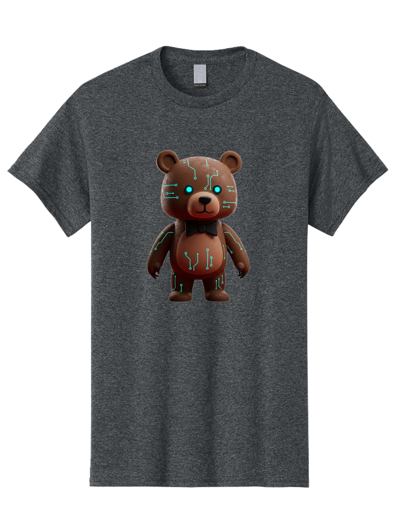 Circuit-Bear Men'S Graphic Tee, 100% Cotton, Comfortable Casual Summer Wear, Machine Washable, Vintage Camera, Old Camera, Antique Camera, Black Camera, Classic Photography, Photography Equipment, Nostalgic Device, Film Camera, Camera Art Bae967