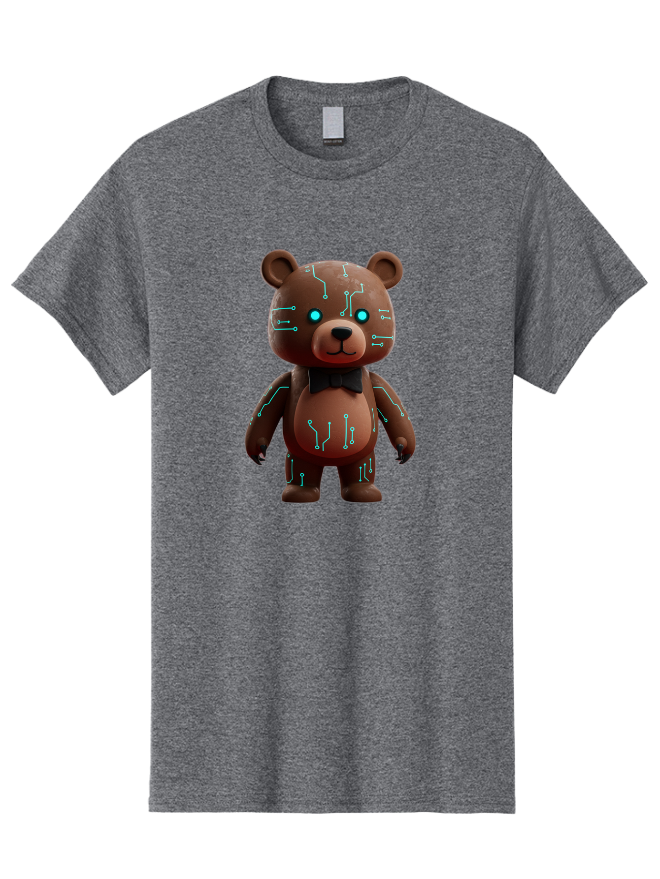 Circuit-Bear Men'S Graphic Tee, 100% Cotton, Comfortable Casual Summer Wear, Machine Washable, Vintage Camera, Old Camera, Antique Camera, Black Camera, Classic Photography, Photography Equipment, Nostalgic Device, Film Camera, Camera Art Bae967