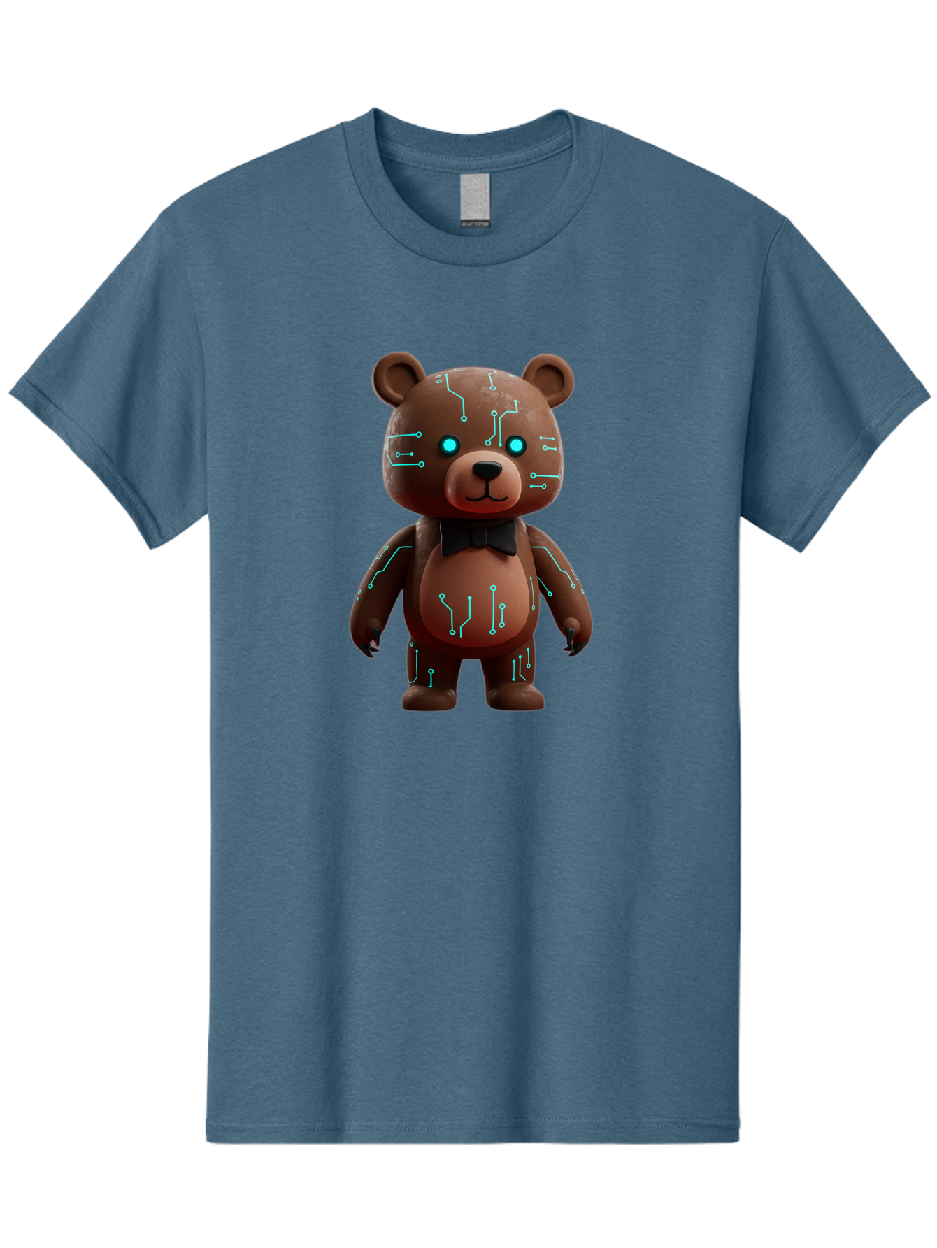Circuit-Bear Men'S Graphic Tee, 100% Cotton, Comfortable Casual Summer Wear, Machine Washable, Vintage Camera, Old Camera, Antique Camera, Black Camera, Classic Photography, Photography Equipment, Nostalgic Device, Film Camera, Camera Art Bae967