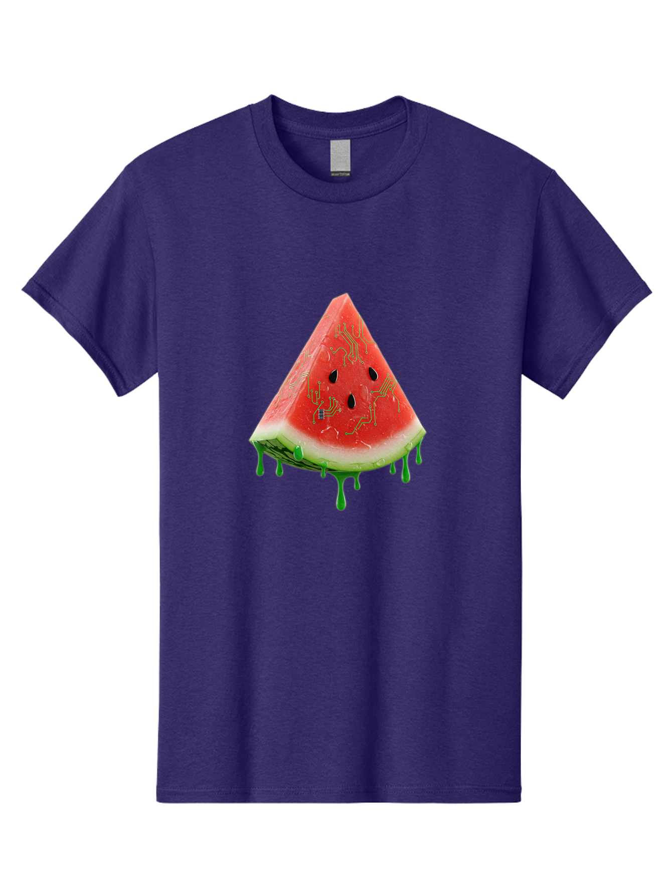 Circuit-Watermelon-Slice Men'S Graphic Tee, 100% Cotton, Comfortable Casual Summer Wear, Machine Washable, Vintage Camera, Old Camera, Antique Camera, Black Camera, Classic Photography, Photography Equipment, Nostalgic Device, Film Camera, Bae968