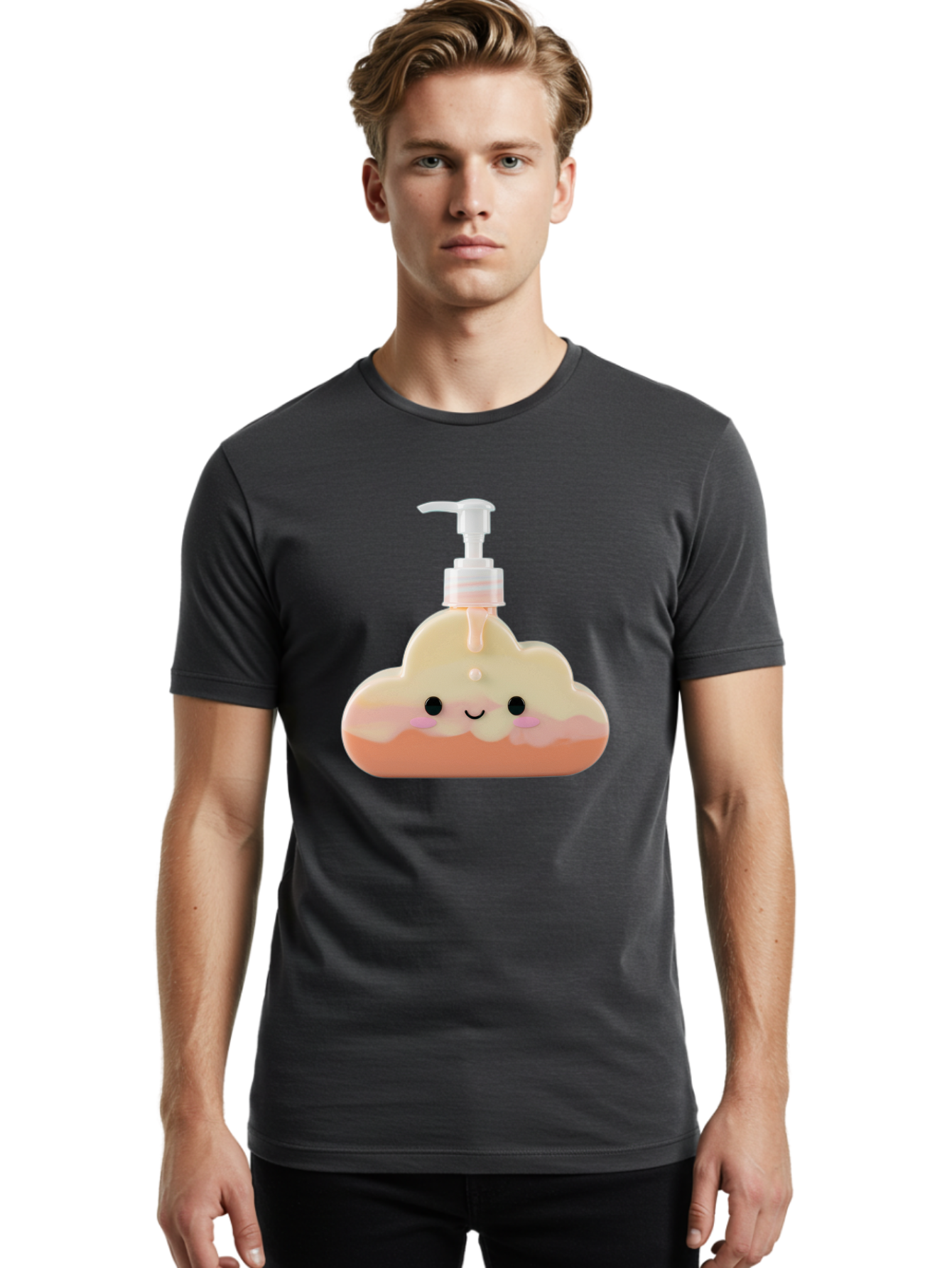 Cloud-Hand-Soap Men'S Graphic Tee, 100% Cotton, Comfortable Casual Summer Wear, Machine Washable, Vintage Camera, Old Camera, Antique Camera, Black Camera, Classic Photography, Photography Equipment, Nostalgic Device, Film Camera, Camera Art Bae970