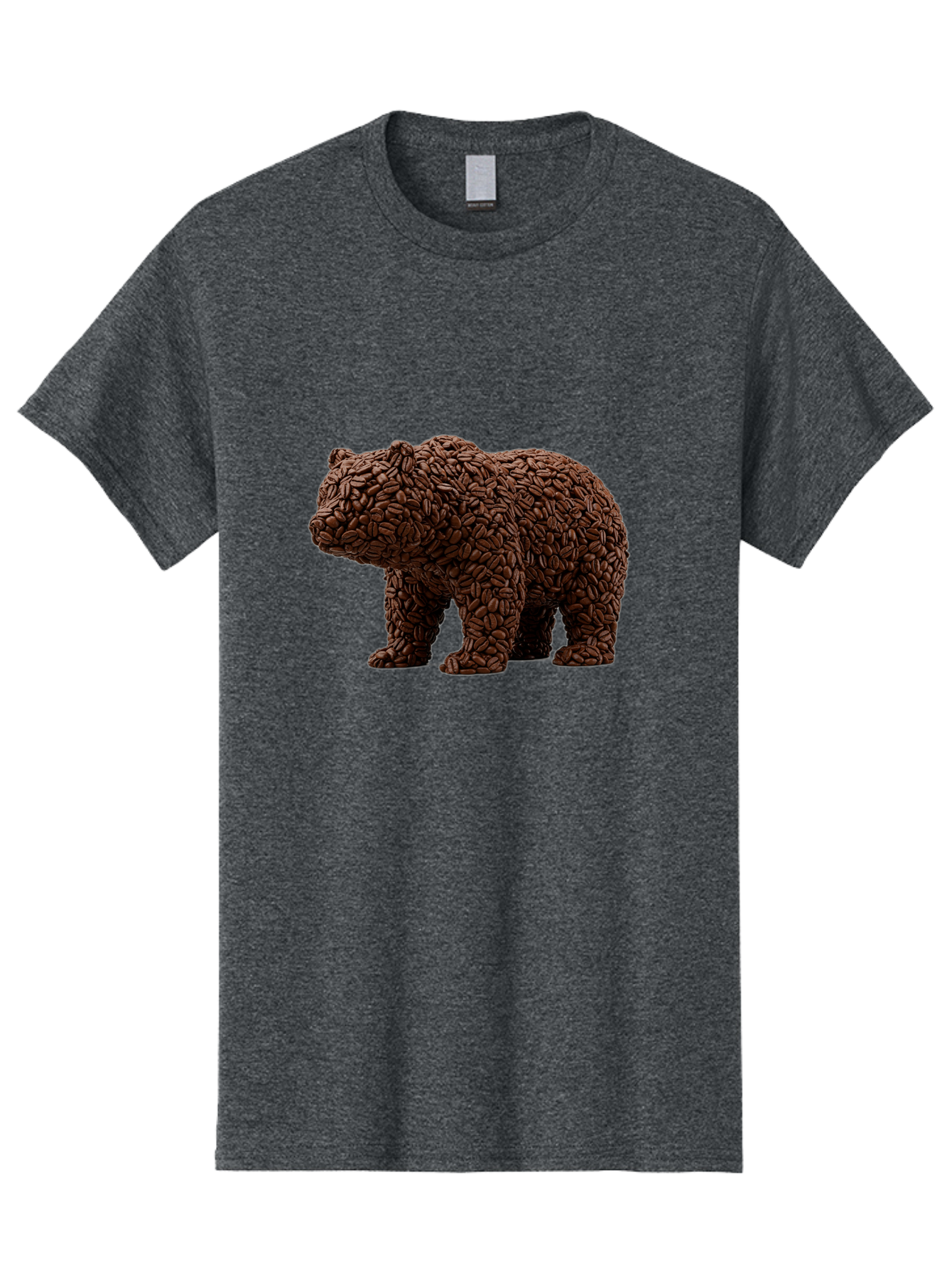 Coffee-Bean-Bear Men'S Graphic Tee, 100% Cotton, Comfortable Casual Summer Wear, Machine Washable, Vintage Camera, Old Camera, Antique Camera, Black Camera, Classic Photography, Photography Equipment, Nostalgic Device, Film Camera, Camera Art Bae974