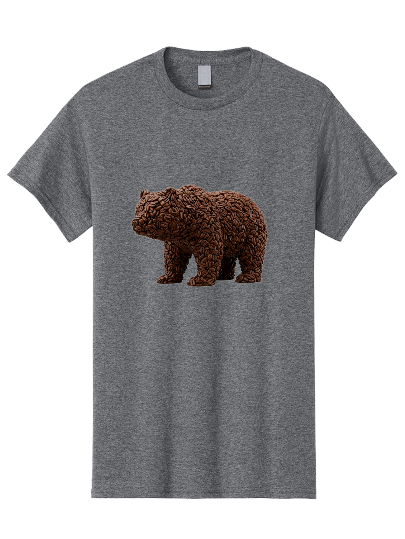 Coffee-Bean-Bear Men'S Graphic Tee, 100% Cotton, Comfortable Casual Summer Wear, Machine Washable, Vintage Camera, Old Camera, Antique Camera, Black Camera, Classic Photography, Photography Equipment, Nostalgic Device, Film Camera, Camera Art Bae974
