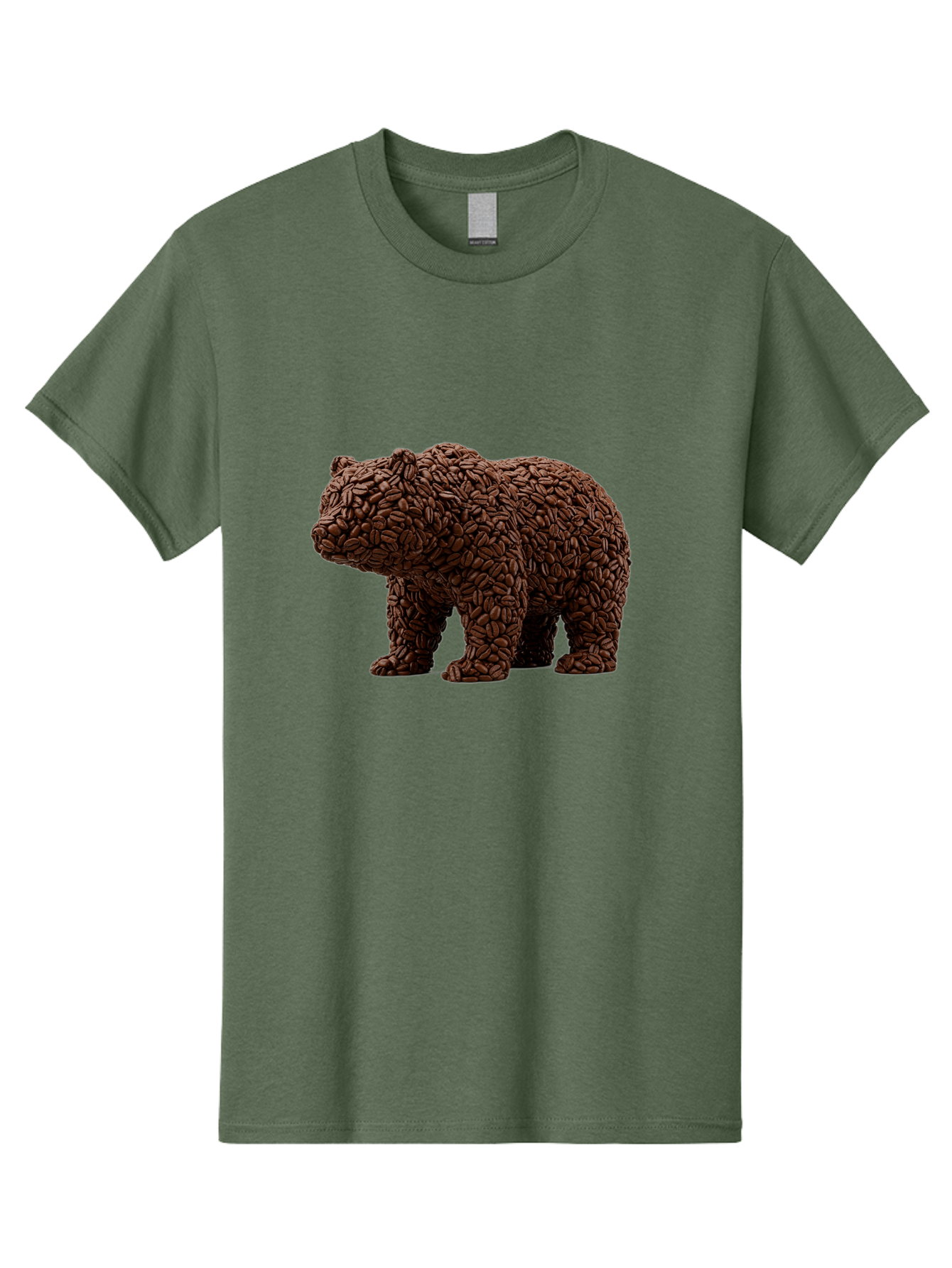Coffee-Bean-Bear Men'S Graphic Tee, 100% Cotton, Comfortable Casual Summer Wear, Machine Washable, Vintage Camera, Old Camera, Antique Camera, Black Camera, Classic Photography, Photography Equipment, Nostalgic Device, Film Camera, Camera Art Bae974
