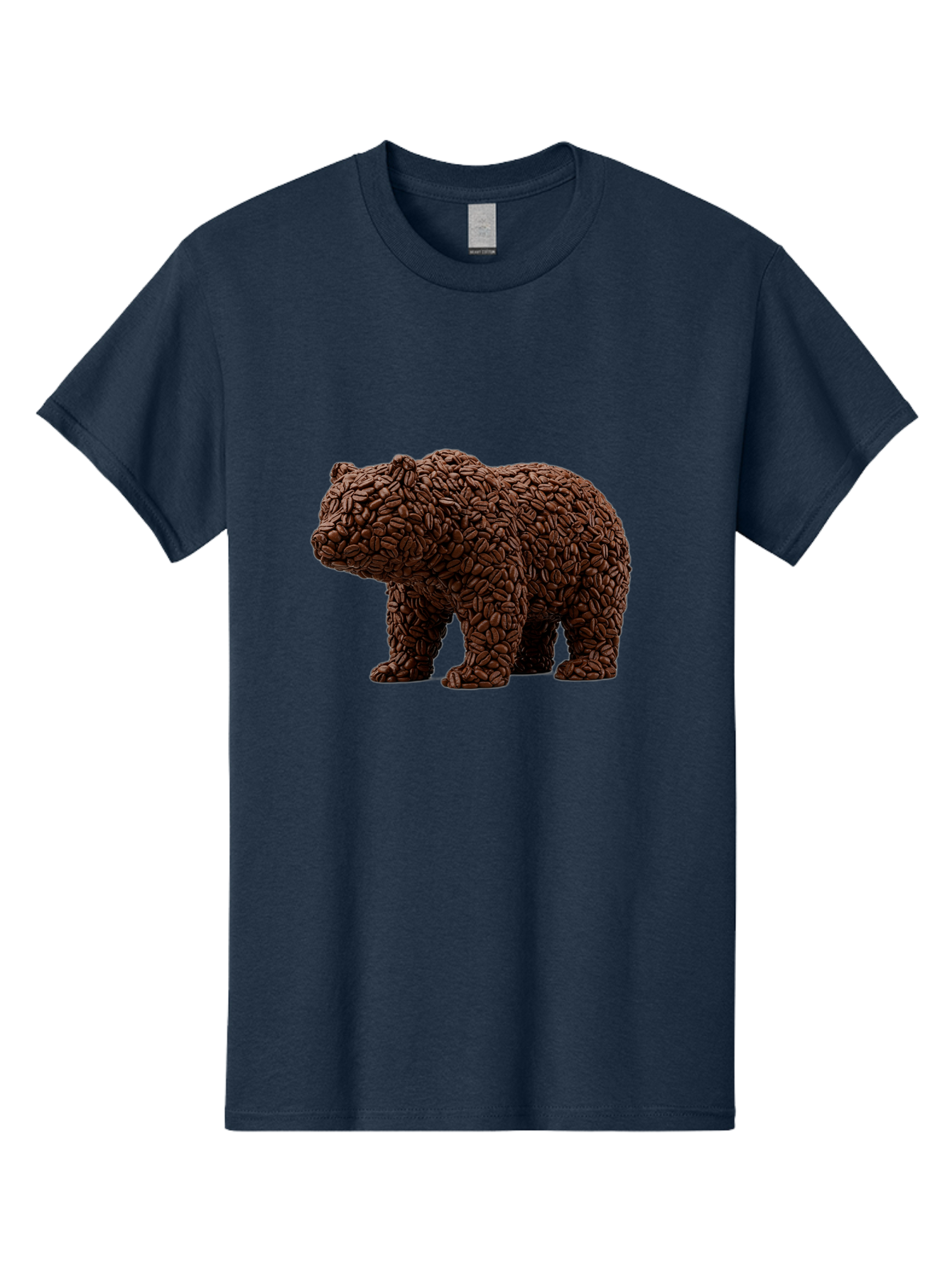 Coffee-Bean-Bear Men'S Graphic Tee, 100% Cotton, Comfortable Casual Summer Wear, Machine Washable, Vintage Camera, Old Camera, Antique Camera, Black Camera, Classic Photography, Photography Equipment, Nostalgic Device, Film Camera, Camera Art Bae974