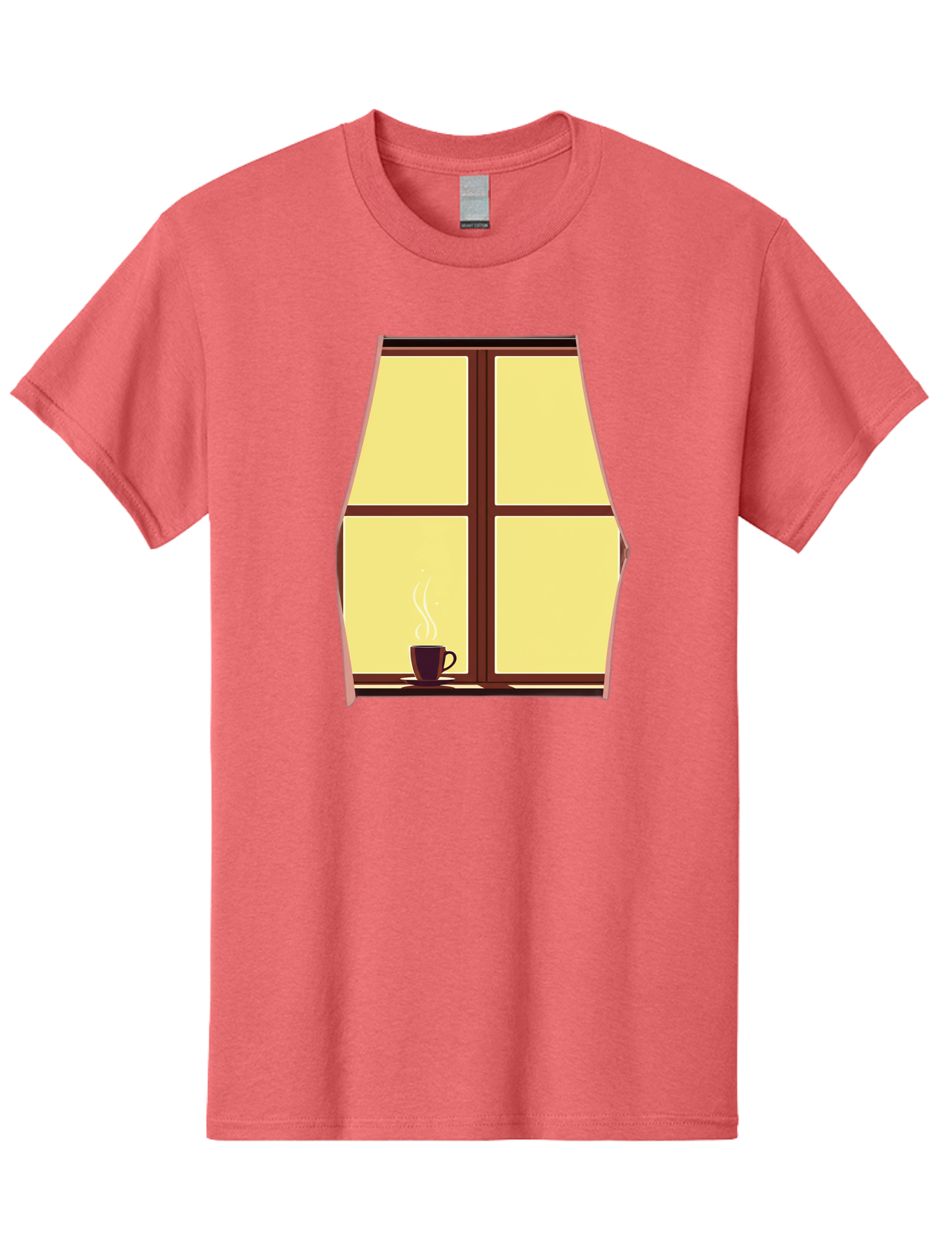 Coffee-By-Window Men'S Graphic Tee, 100% Cotton, Comfortable Casual Summer Wear, Machine Washable, Vintage Camera, Old Camera, Antique Camera, Black Camera, Classic Photography, Photography Equipment, Nostalgic Device, Film Camera, Camera Art Bae975