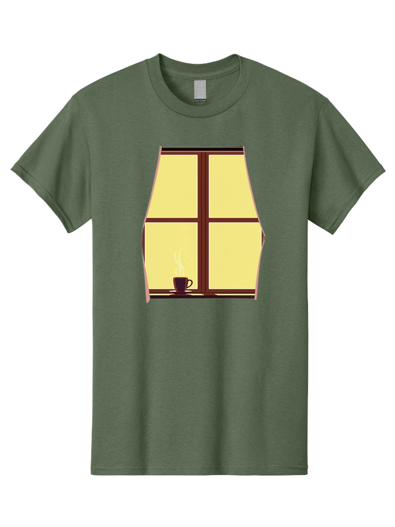 Coffee-By-Window Men'S Graphic Tee, 100% Cotton, Comfortable Casual Summer Wear, Machine Washable, Vintage Camera, Old Camera, Antique Camera, Black Camera, Classic Photography, Photography Equipment, Nostalgic Device, Film Camera, Camera Art Bae975