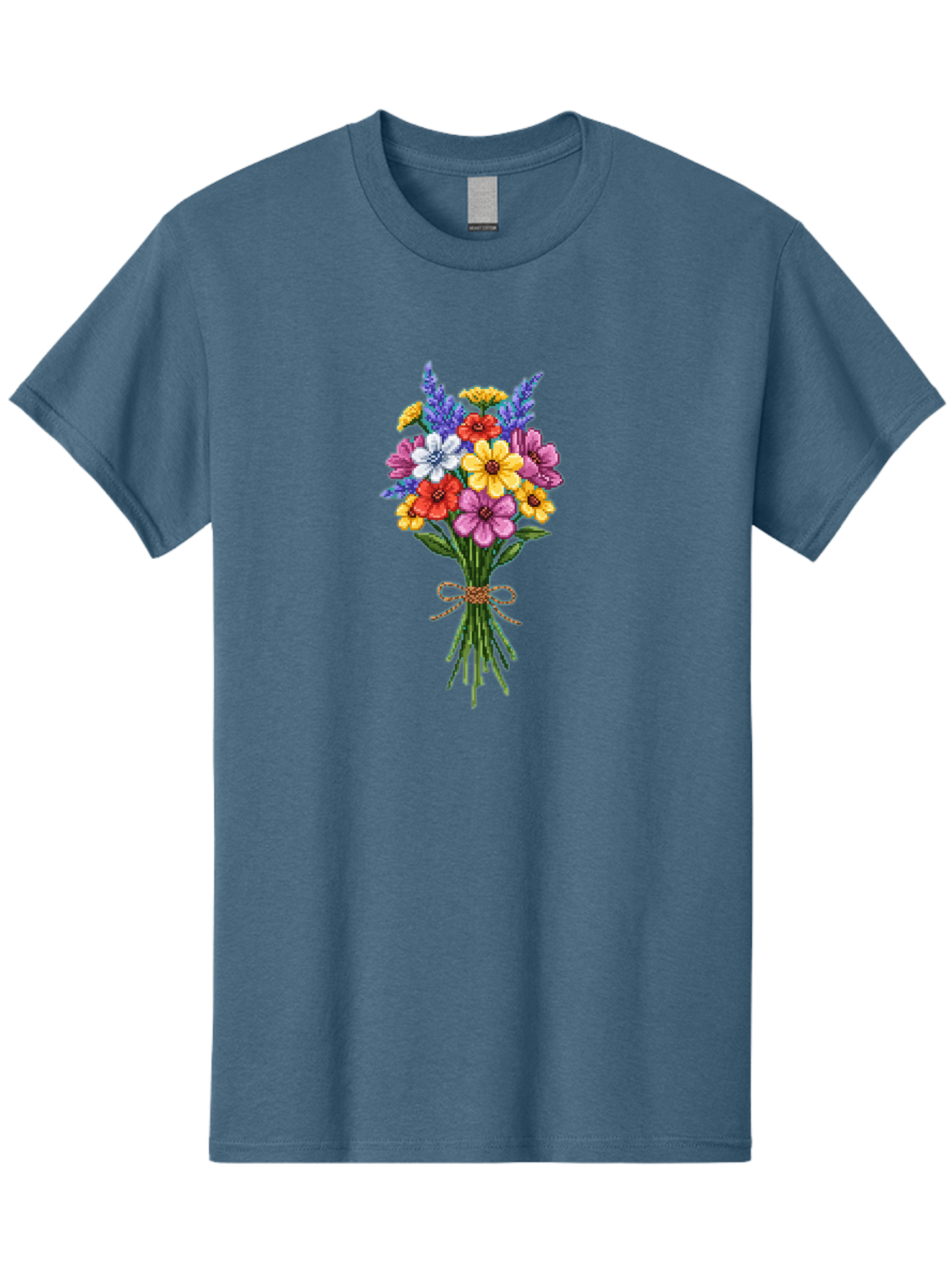 Colorful-Flower-Bouquet-1 Men'S Graphic Tee, 100% Cotton, Comfortable Casual Summer Wear, Machine Washable, Vintage Camera, Old Camera, Antique Camera, Black Camera, Classic Photography, Photography Equipment, Nostalgic Device, Film Camera, Bae977