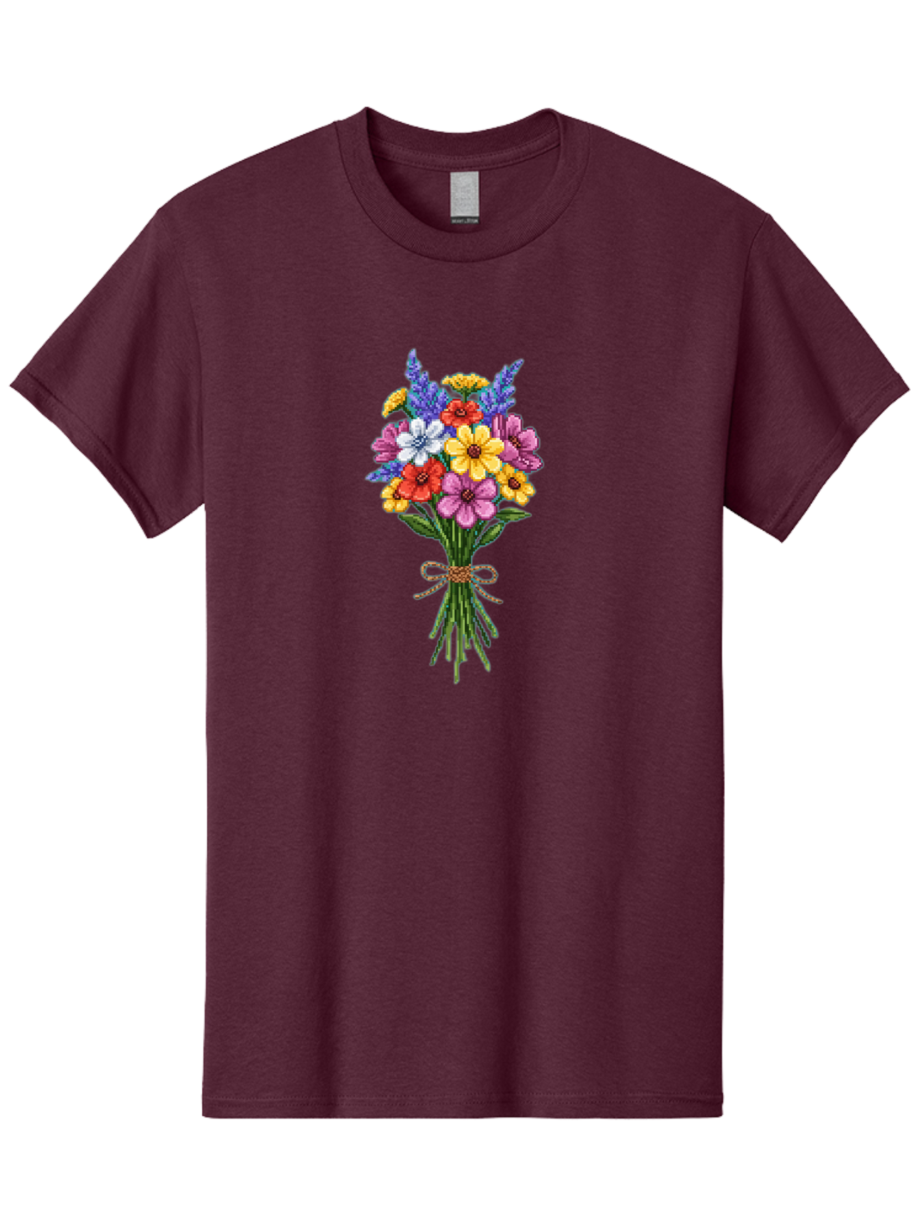 Colorful-Flower-Bouquet-1 Men'S Graphic Tee, 100% Cotton, Comfortable Casual Summer Wear, Machine Washable, Vintage Camera, Old Camera, Antique Camera, Black Camera, Classic Photography, Photography Equipment, Nostalgic Device, Film Camera, Bae977