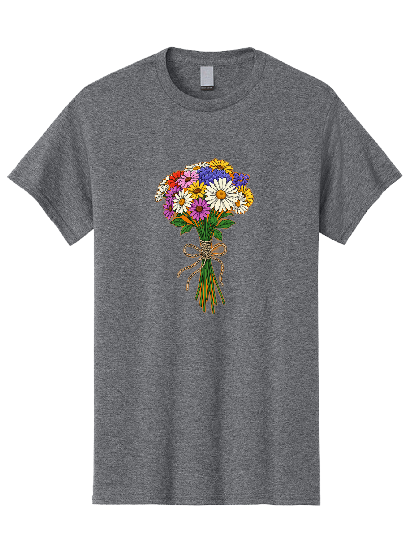 Colorful-Flower-Bouquet-2 Men'S Graphic Tee, 100% Cotton, Comfortable Casual Summer Wear, Machine Washable, Vintage Camera, Old Camera, Antique Camera, Black Camera, Classic Photography, Photography Equipment, Nostalgic Device, Film Camera, Bae978