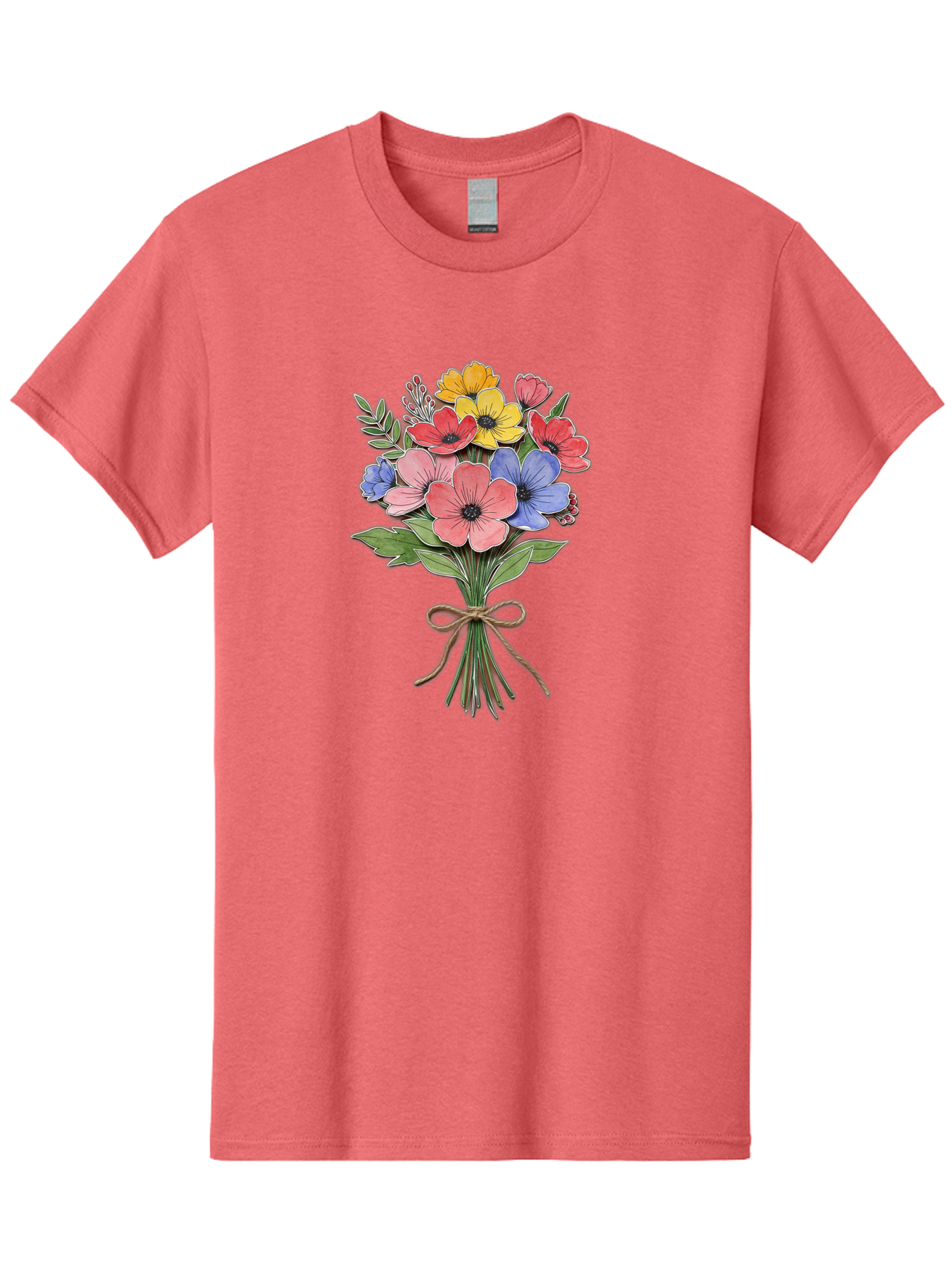 Colorful-Flower-Bouquet Men'S Graphic Tee, 100% Cotton, Comfortable Casual Summer Wear, Machine Washable, Vintage Camera, Old Camera, Antique Camera, Black Camera, Classic Photography, Photography Equipment, Nostalgic Device, Film Camera, Bae979