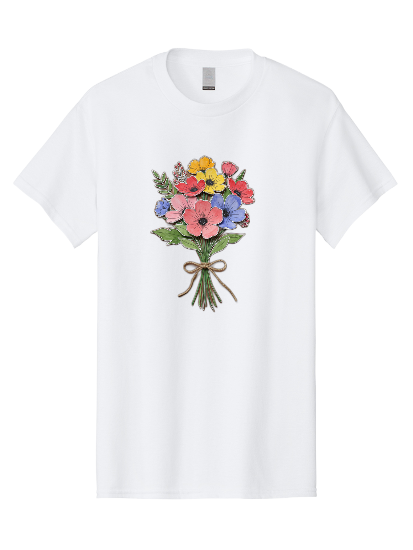 Colorful-Flower-Bouquet Men'S Graphic Tee, 100% Cotton, Comfortable Casual Summer Wear, Machine Washable, Vintage Camera, Old Camera, Antique Camera, Black Camera, Classic Photography, Photography Equipment, Nostalgic Device, Film Camera, Bae979