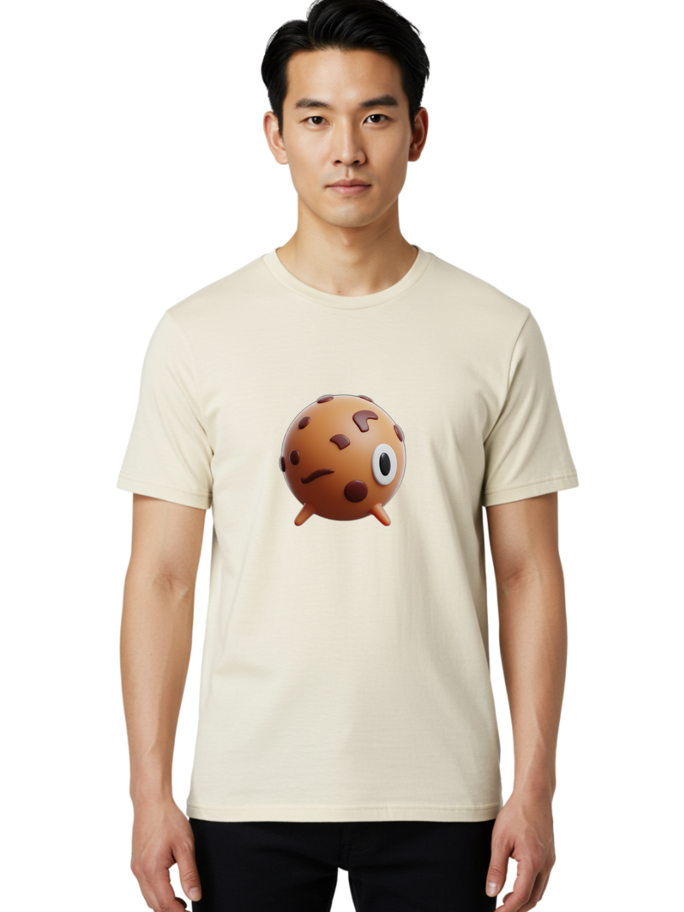 Cookie Men'S Graphic Tee, 100% Cotton, Comfortable Casual Summer Wear, Machine Washable, Vintage Camera, Old Camera, Antique Camera, Black Camera, Classic Photography, Photography Equipment, Nostalgic Device, Film Camera, Camera Art Bae981