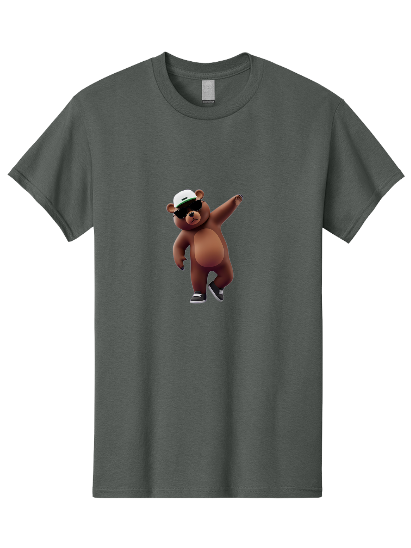 Cool-Bear-1 Men'S Graphic Tee, 100% Cotton, Comfortable Casual Summer Wear, Machine Washable, Vintage Camera, Old Camera, Antique Camera, Black Camera, Classic Photography, Photography Equipment, Nostalgic Device, Film Camera, Camera Art Bae982