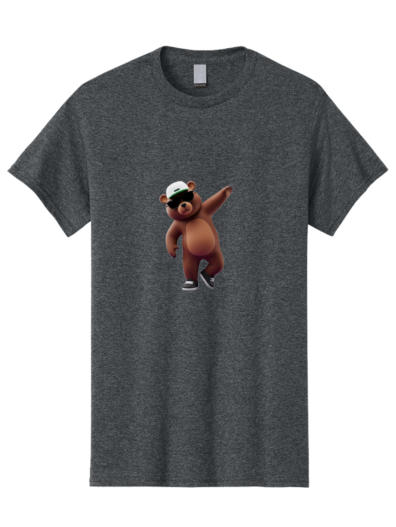 Cool-Bear-1 Men'S Graphic Tee, 100% Cotton, Comfortable Casual Summer Wear, Machine Washable, Vintage Camera, Old Camera, Antique Camera, Black Camera, Classic Photography, Photography Equipment, Nostalgic Device, Film Camera, Camera Art Bae982
