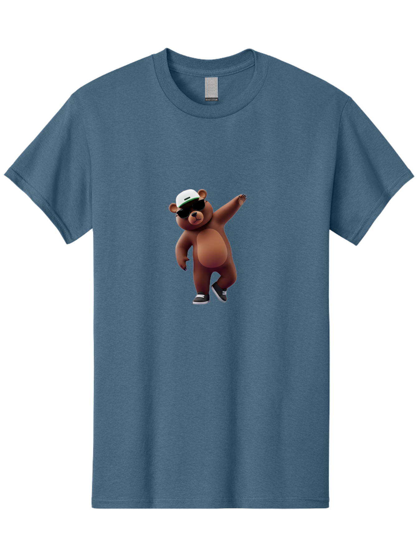 Cool-Bear-1 Men'S Graphic Tee, 100% Cotton, Comfortable Casual Summer Wear, Machine Washable, Vintage Camera, Old Camera, Antique Camera, Black Camera, Classic Photography, Photography Equipment, Nostalgic Device, Film Camera, Camera Art Bae982