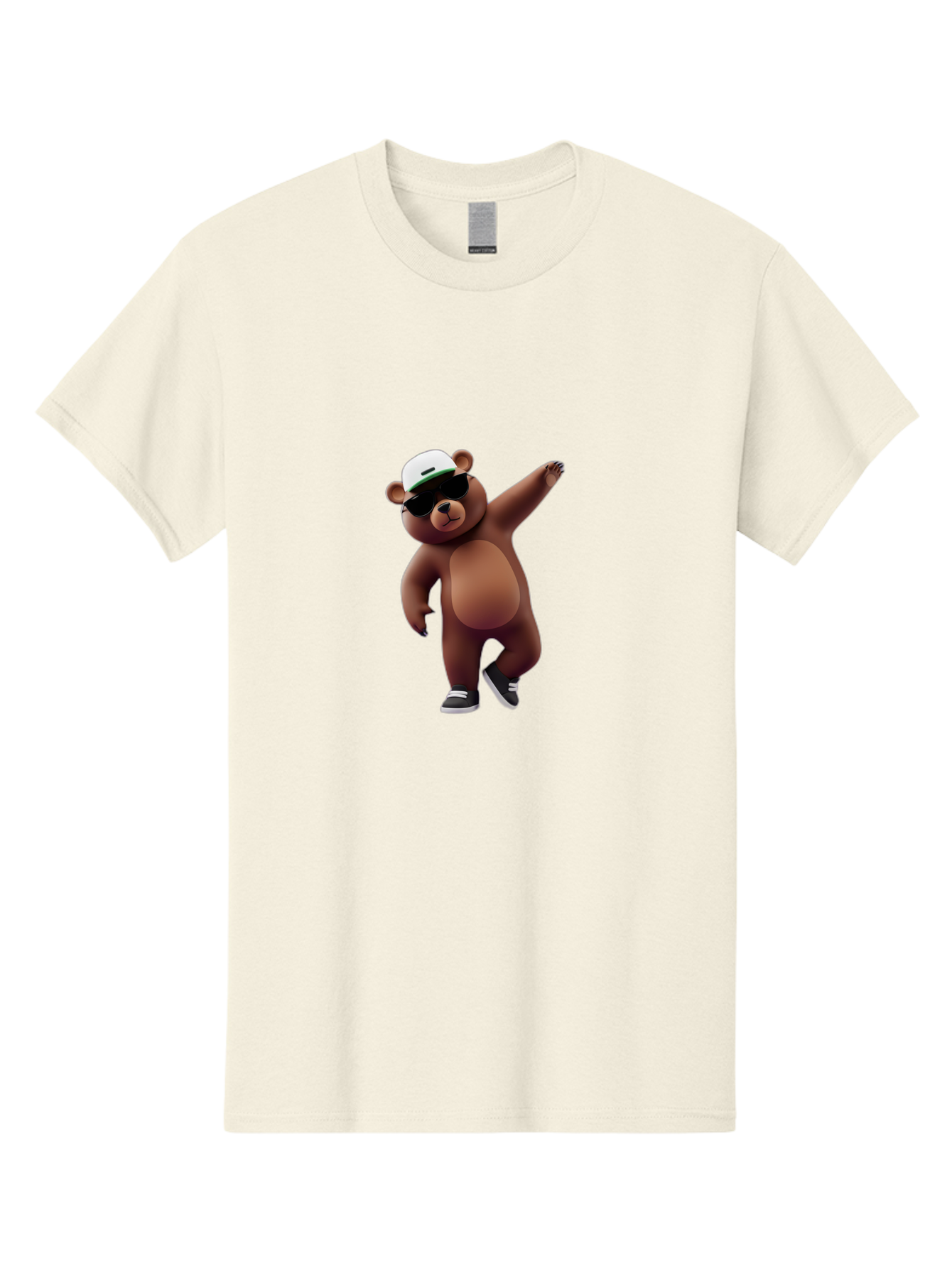 Cool-Bear-1 Men'S Graphic Tee, 100% Cotton, Comfortable Casual Summer Wear, Machine Washable, Vintage Camera, Old Camera, Antique Camera, Black Camera, Classic Photography, Photography Equipment, Nostalgic Device, Film Camera, Camera Art Bae982
