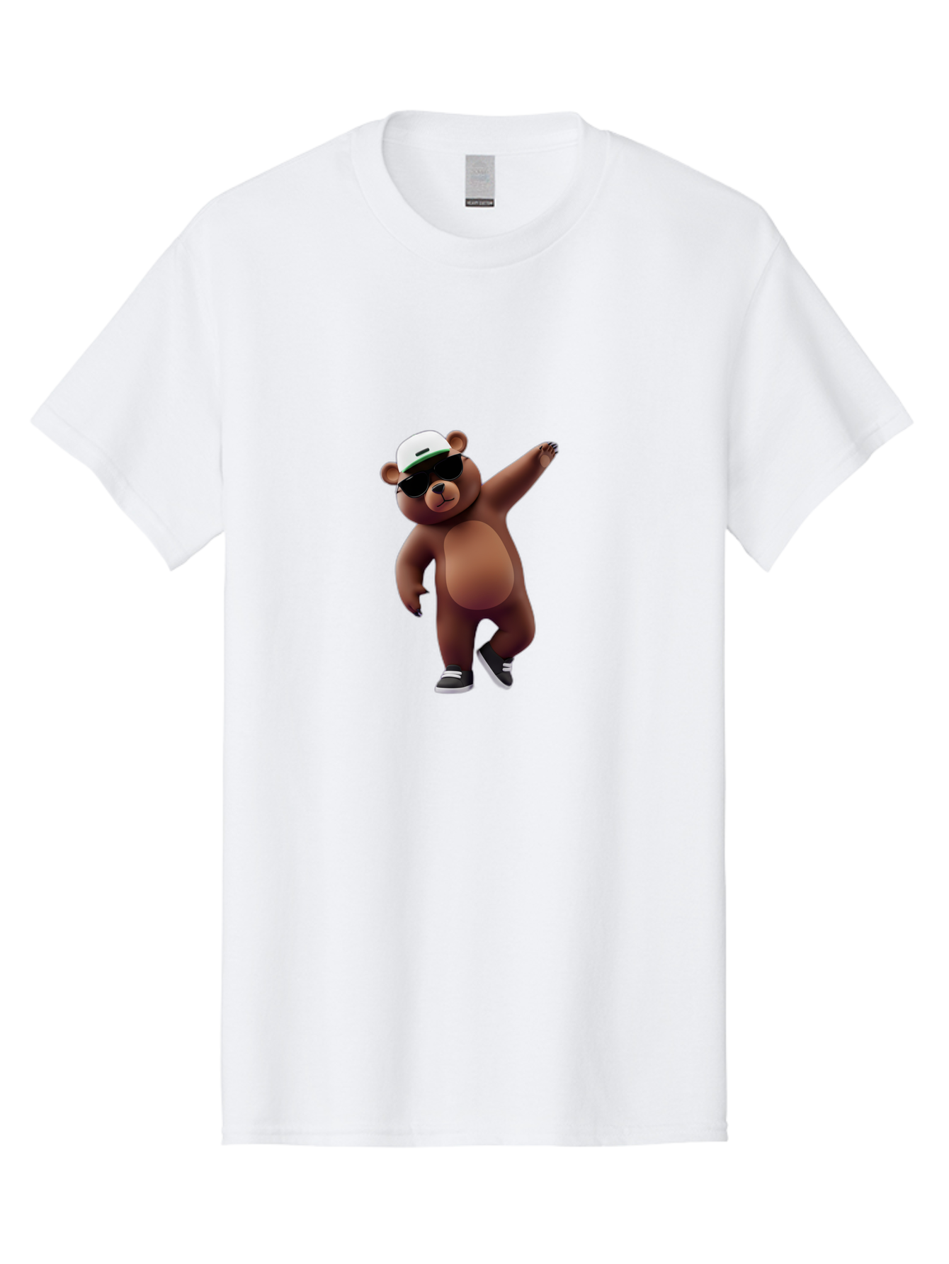 Cool-Bear-1 Men'S Graphic Tee, 100% Cotton, Comfortable Casual Summer Wear, Machine Washable, Vintage Camera, Old Camera, Antique Camera, Black Camera, Classic Photography, Photography Equipment, Nostalgic Device, Film Camera, Camera Art Bae982