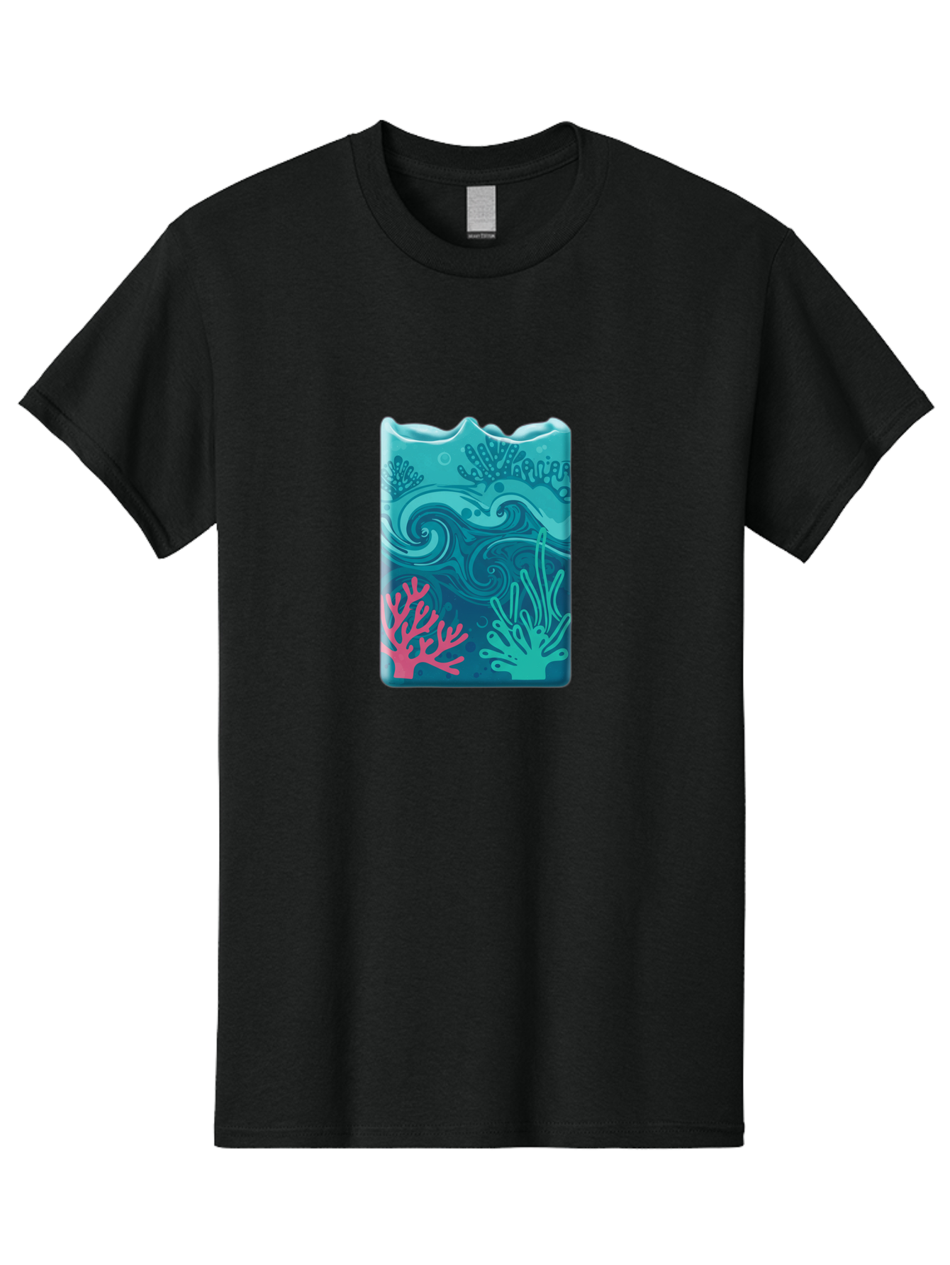 Coral-Reef-Wave Men'S Graphic Tee, 100% Cotton, Comfortable Casual Summer Wear, Machine Washable, Vintage Camera, Old Camera, Antique Camera, Black Camera, Classic Photography, Photography Equipment, Nostalgic Device, Film Camera, Camera Art Bae984
