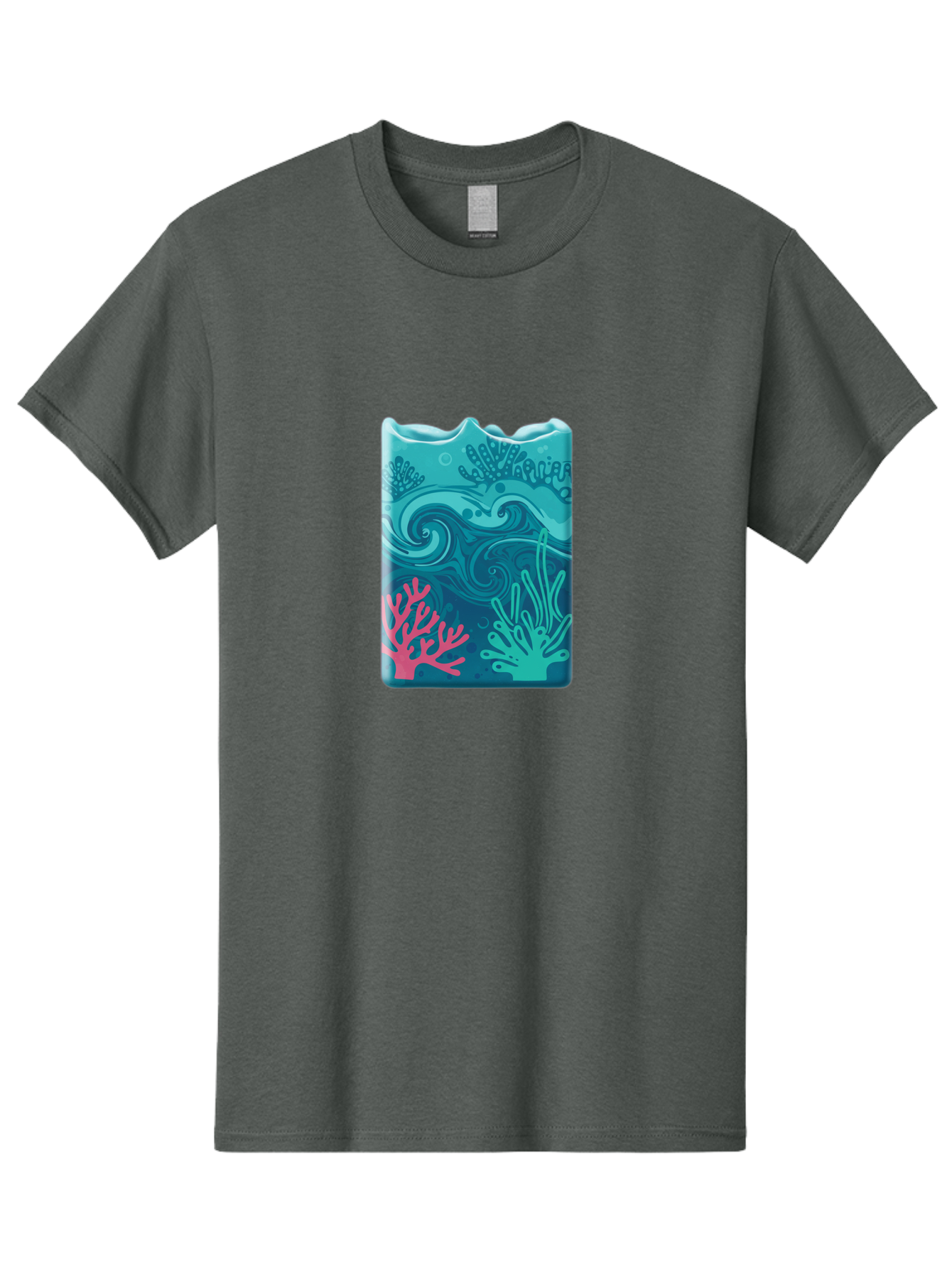 Coral-Reef-Wave Men'S Graphic Tee, 100% Cotton, Comfortable Casual Summer Wear, Machine Washable, Vintage Camera, Old Camera, Antique Camera, Black Camera, Classic Photography, Photography Equipment, Nostalgic Device, Film Camera, Camera Art Bae984