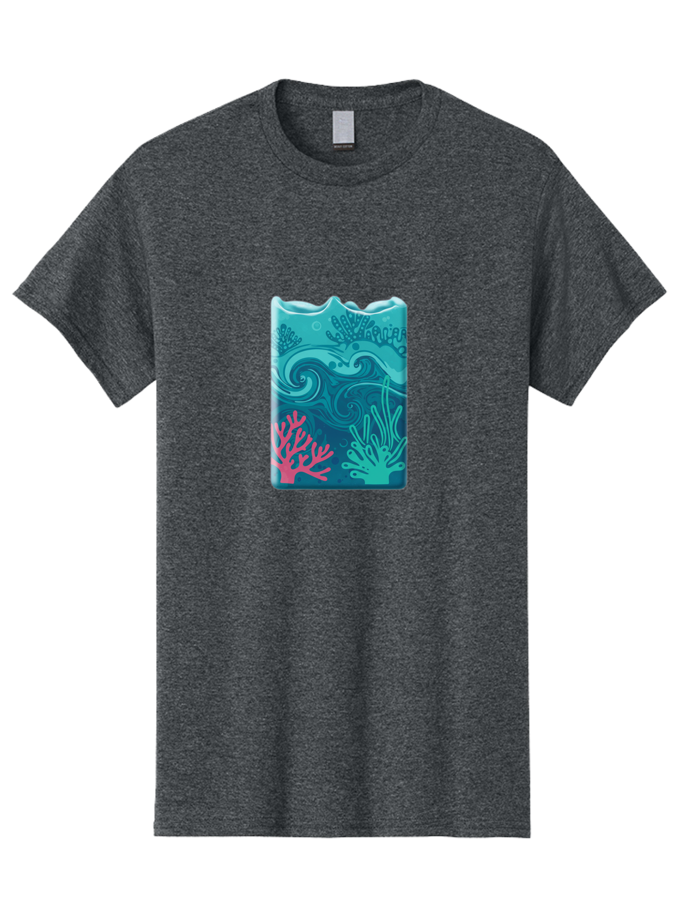 Coral-Reef-Wave Men'S Graphic Tee, 100% Cotton, Comfortable Casual Summer Wear, Machine Washable, Vintage Camera, Old Camera, Antique Camera, Black Camera, Classic Photography, Photography Equipment, Nostalgic Device, Film Camera, Camera Art Bae984