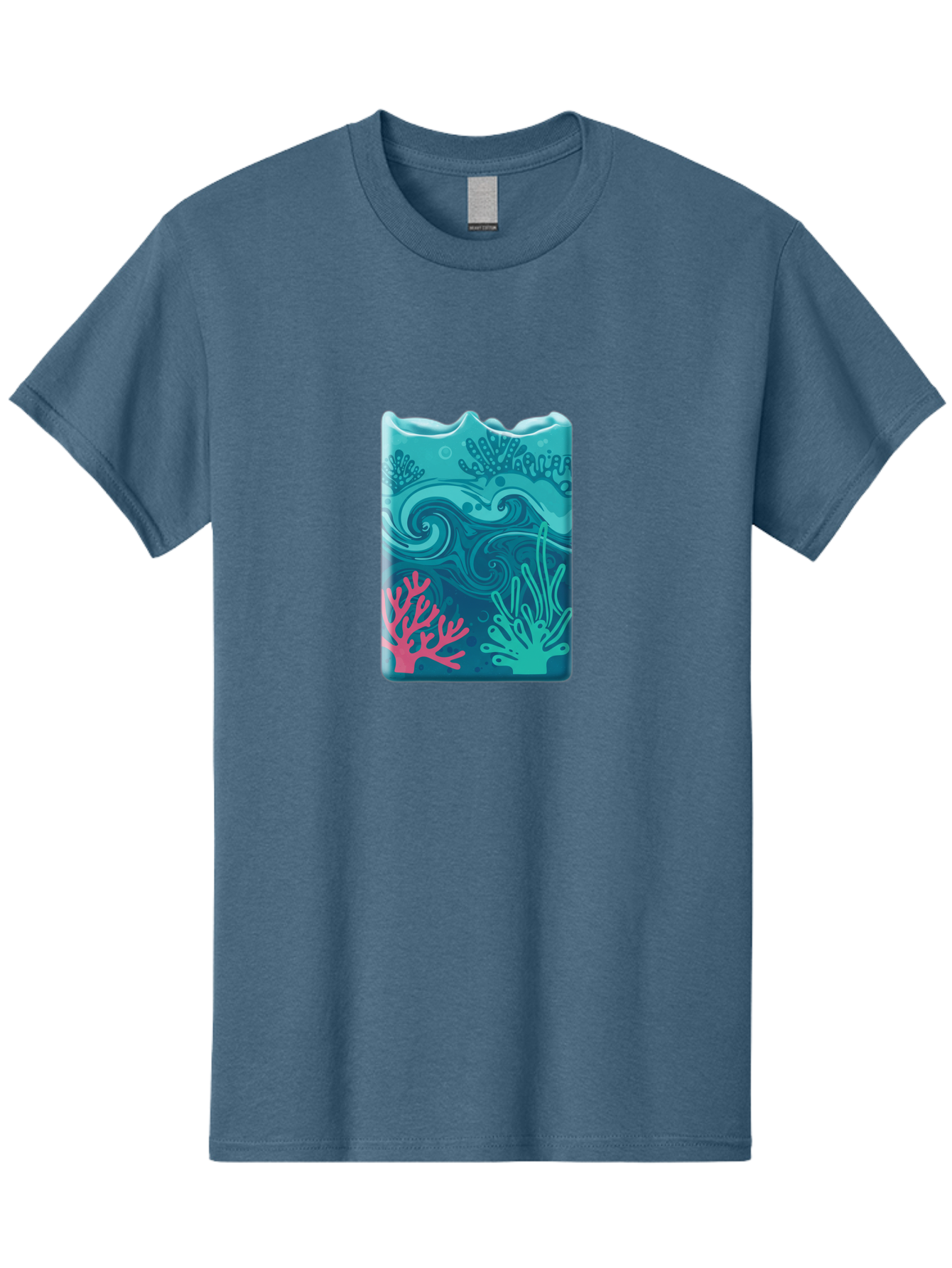 Coral-Reef-Wave Men'S Graphic Tee, 100% Cotton, Comfortable Casual Summer Wear, Machine Washable, Vintage Camera, Old Camera, Antique Camera, Black Camera, Classic Photography, Photography Equipment, Nostalgic Device, Film Camera, Camera Art Bae984