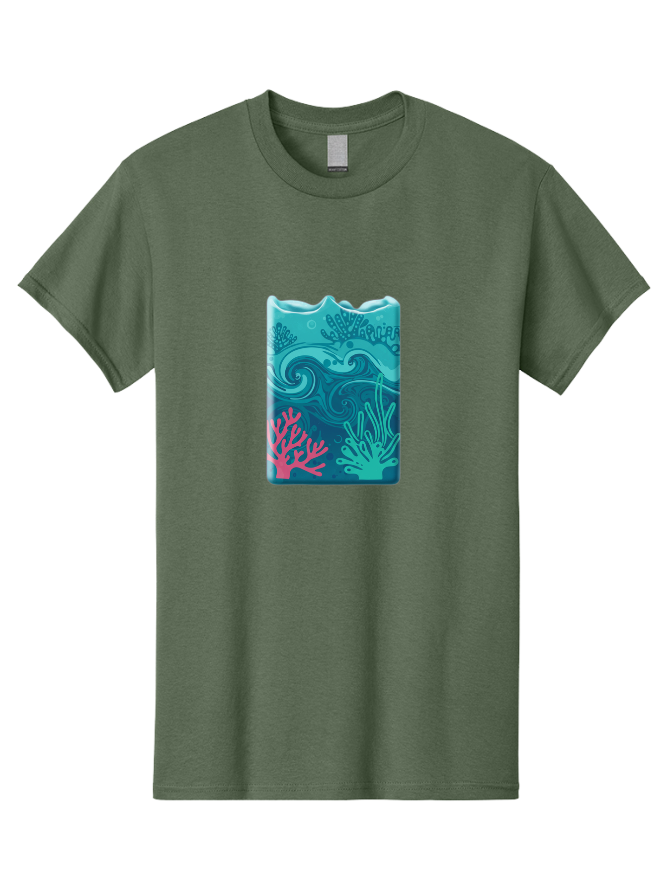 Coral-Reef-Wave Men'S Graphic Tee, 100% Cotton, Comfortable Casual Summer Wear, Machine Washable, Vintage Camera, Old Camera, Antique Camera, Black Camera, Classic Photography, Photography Equipment, Nostalgic Device, Film Camera, Camera Art Bae984