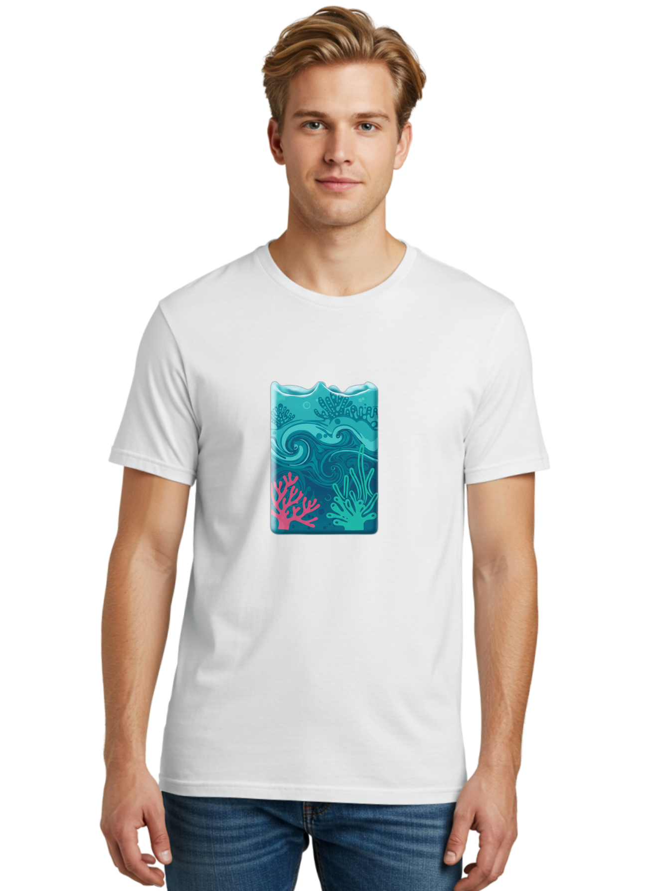 Coral-Reef-Wave Men'S Graphic Tee, 100% Cotton, Comfortable Casual Summer Wear, Machine Washable, Vintage Camera, Old Camera, Antique Camera, Black Camera, Classic Photography, Photography Equipment, Nostalgic Device, Film Camera, Camera Art Bae984