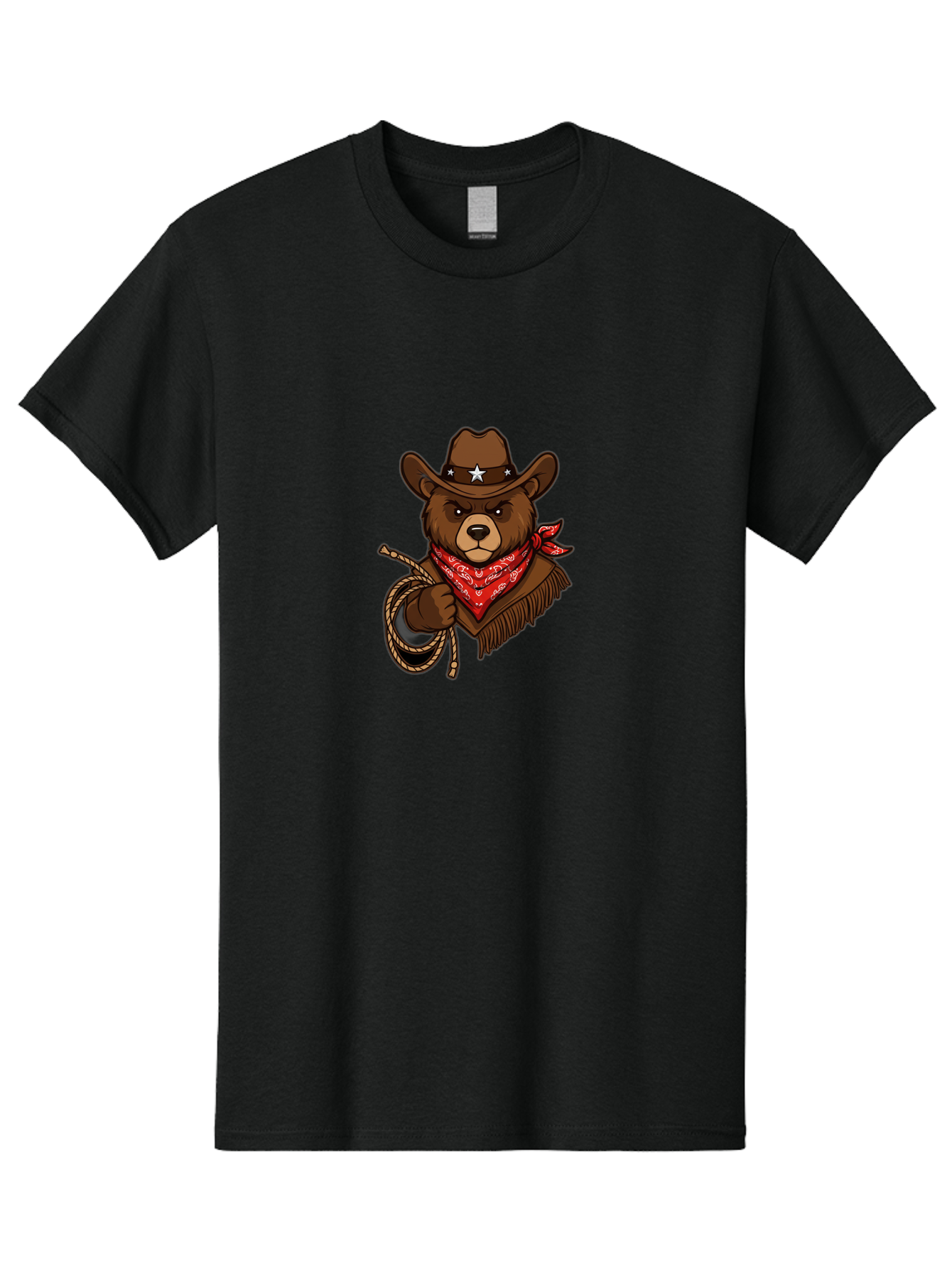 Cowboy-Bear Men'S Graphic Tee, 100% Cotton, Comfortable Casual Summer Wear, Machine Washable, Vintage Camera, Old Camera, Antique Camera, Black Camera, Classic Photography, Photography Equipment, Nostalgic Device, Film Camera, Camera Art Bae986