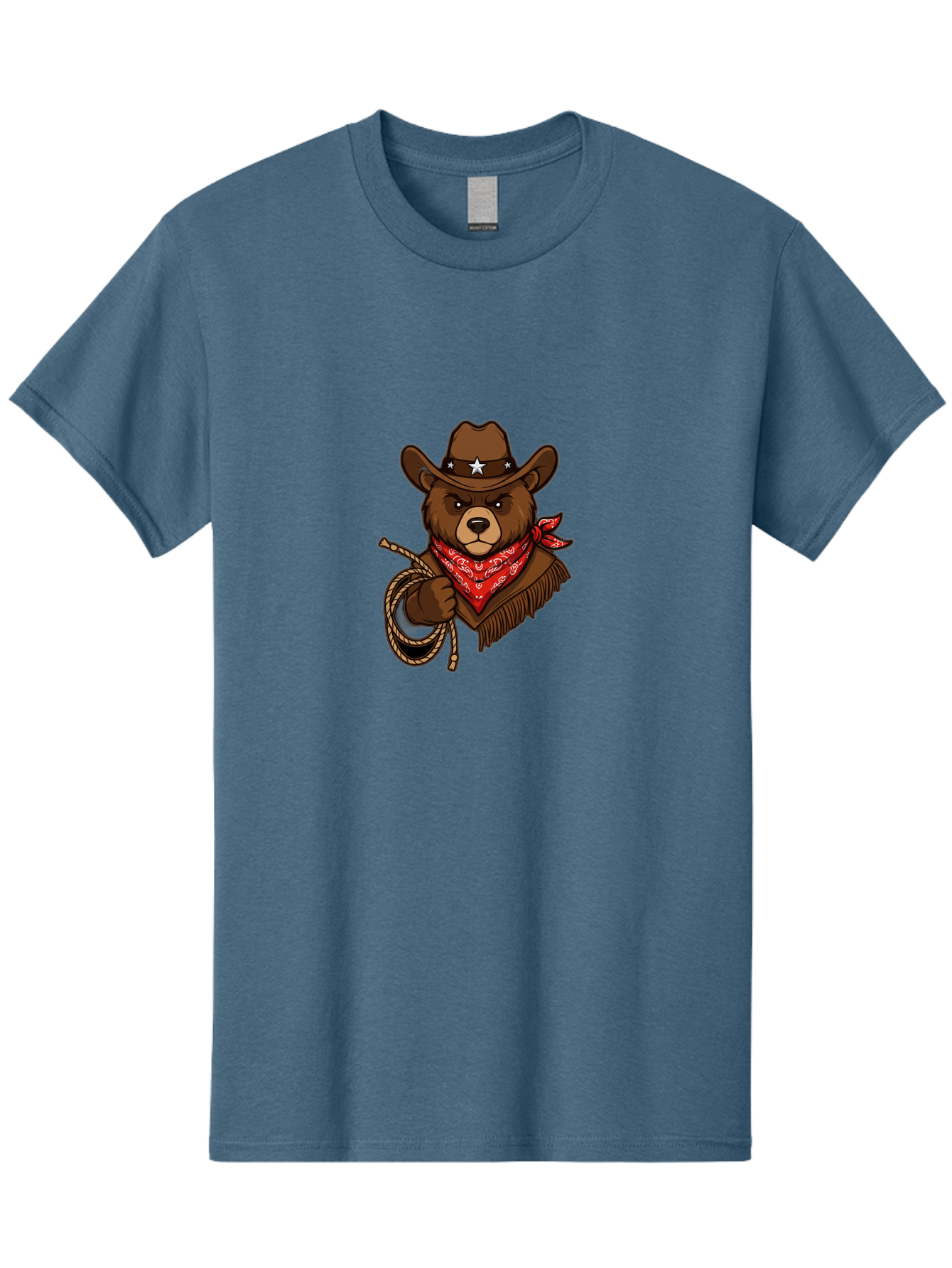 Cowboy-Bear Men'S Graphic Tee, 100% Cotton, Comfortable Casual Summer Wear, Machine Washable, Vintage Camera, Old Camera, Antique Camera, Black Camera, Classic Photography, Photography Equipment, Nostalgic Device, Film Camera, Camera Art Bae986